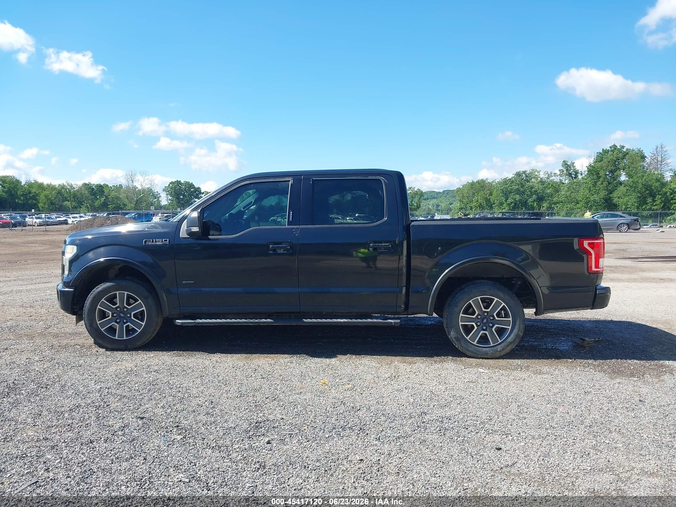 2015 Ford F-150 Xlt Черный vin: 1FTEW1CP4FFB56387