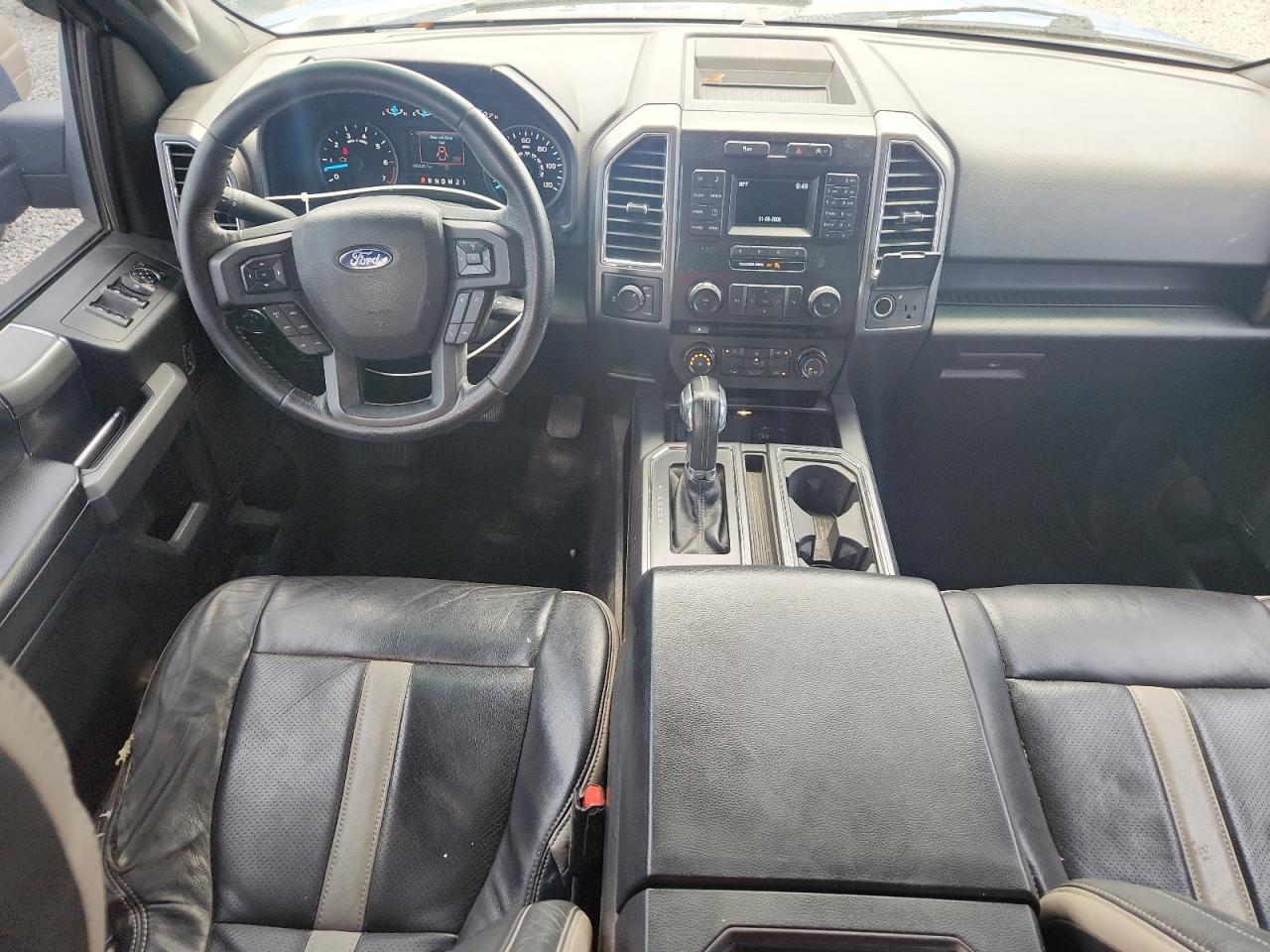2015 Ford F150 Supercrew Blue vin: 1FTEW1CP4FKD34242