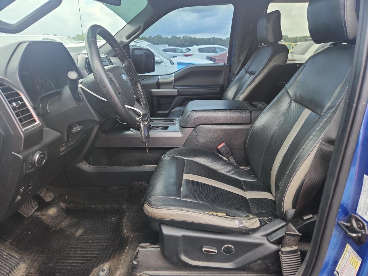 2015 Ford F150 Supercrew Blue vin: 1FTEW1CP4FKD34242