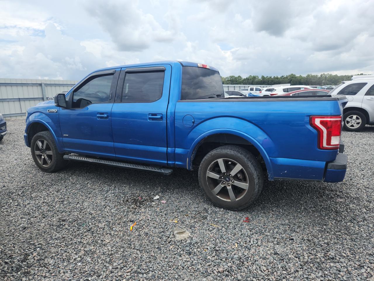 2015 Ford F150 Supercrew Blue vin: 1FTEW1CP4FKD34242