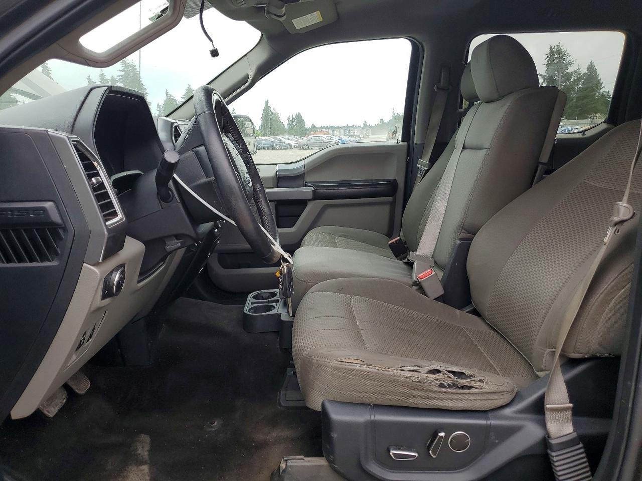 2015 Ford F150 Supercrew Black vin: 1FTEW1CP4FKD48948