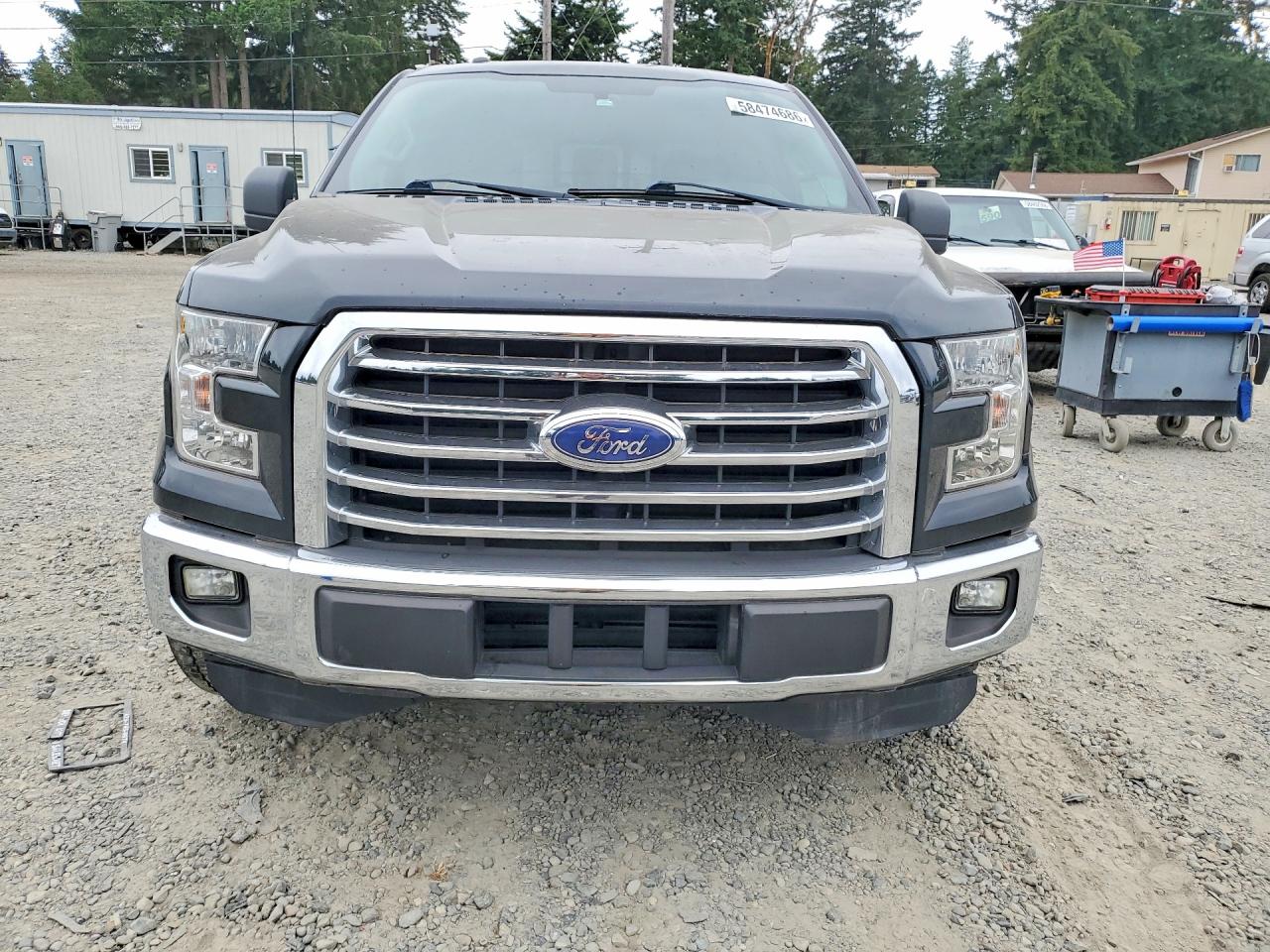 2015 Ford F150 Supercrew Black vin: 1FTEW1CP4FKD48948