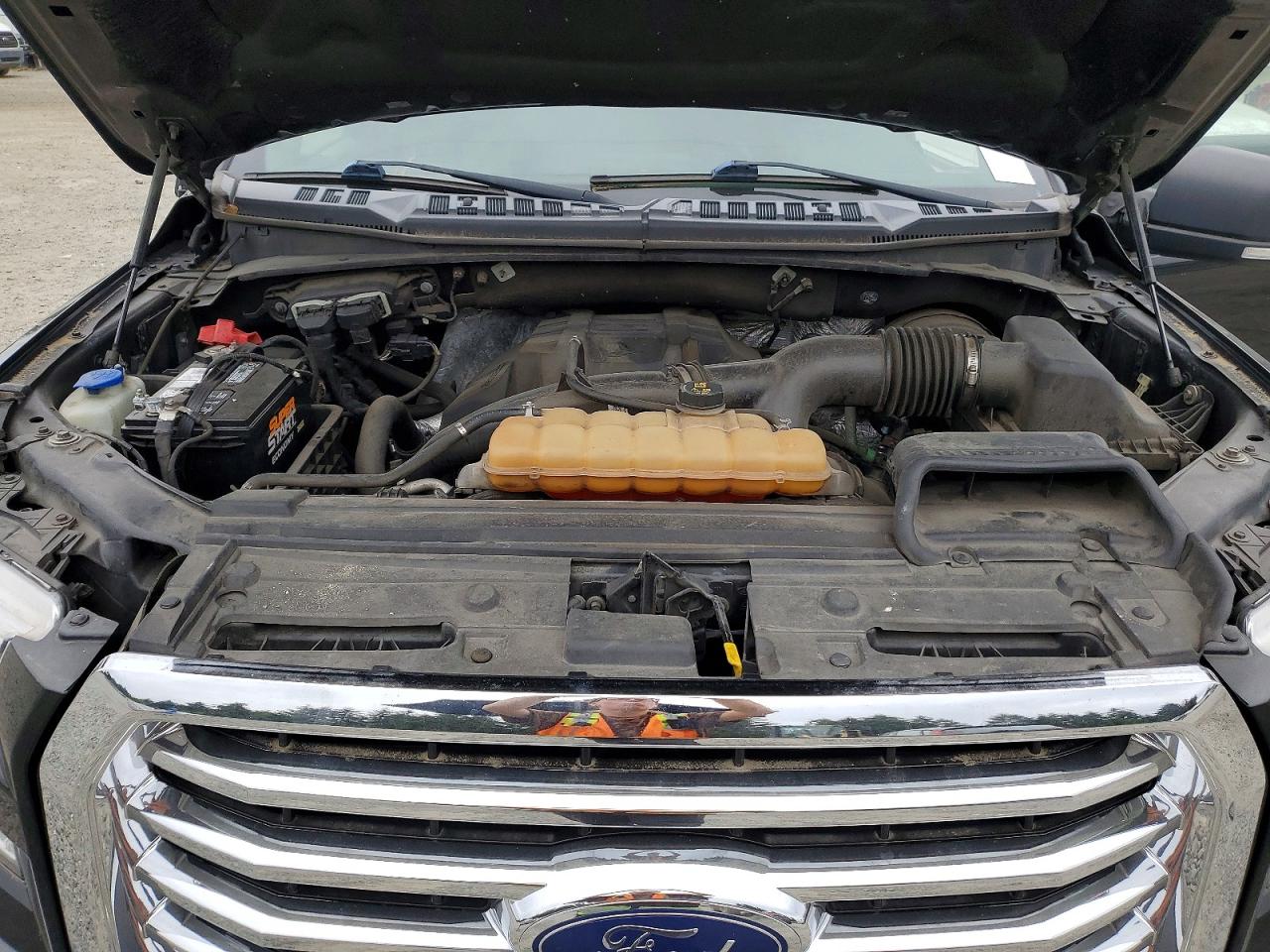 2015 Ford F150 Supercrew Black vin: 1FTEW1CP4FKD48948