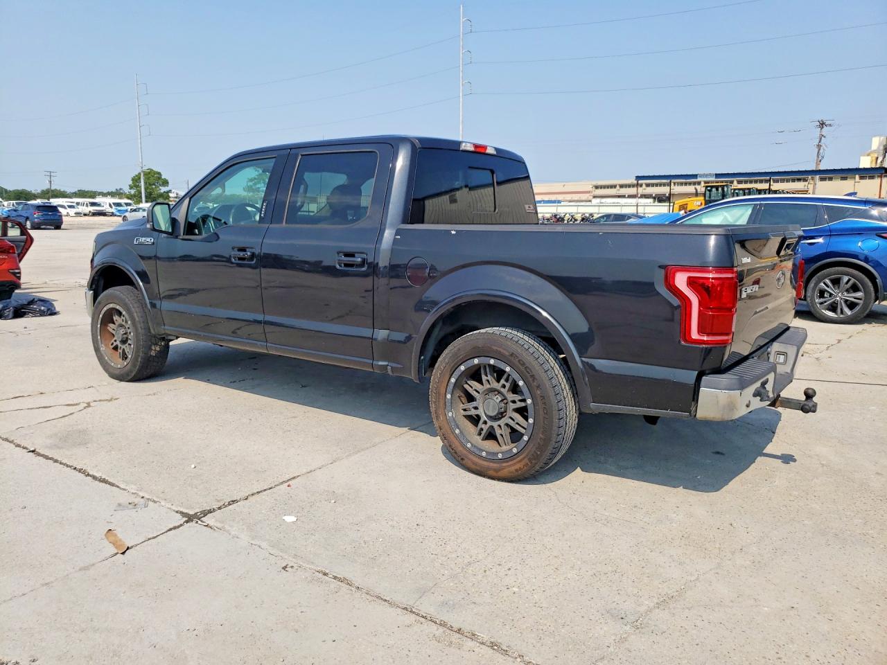 2015 Ford F150 Supercrew Black vin: 1FTEW1CP4FKE13037