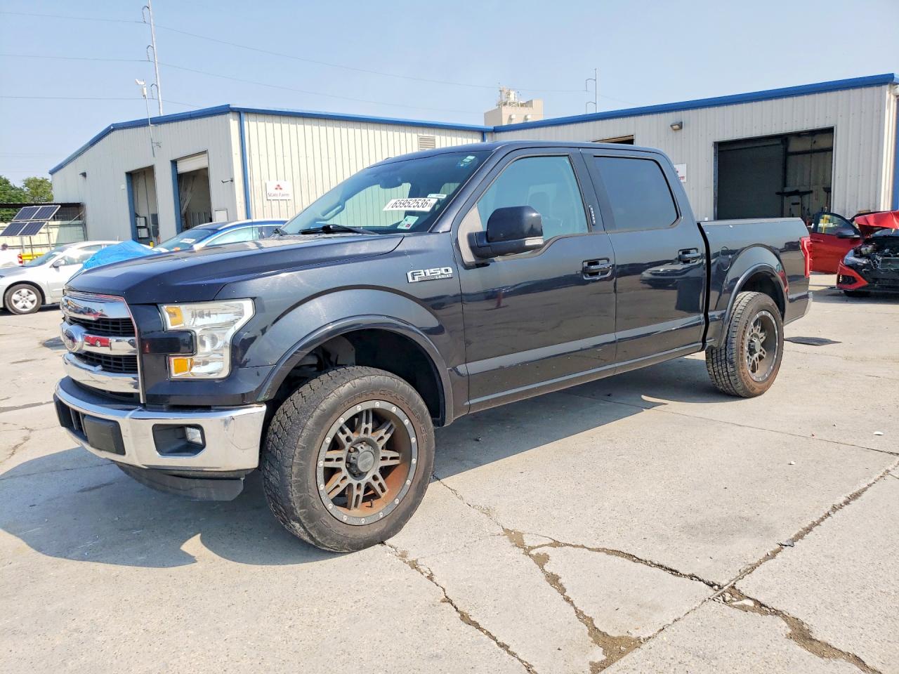 2015 Ford F150 Supercrew Black vin: 1FTEW1CP4FKE13037