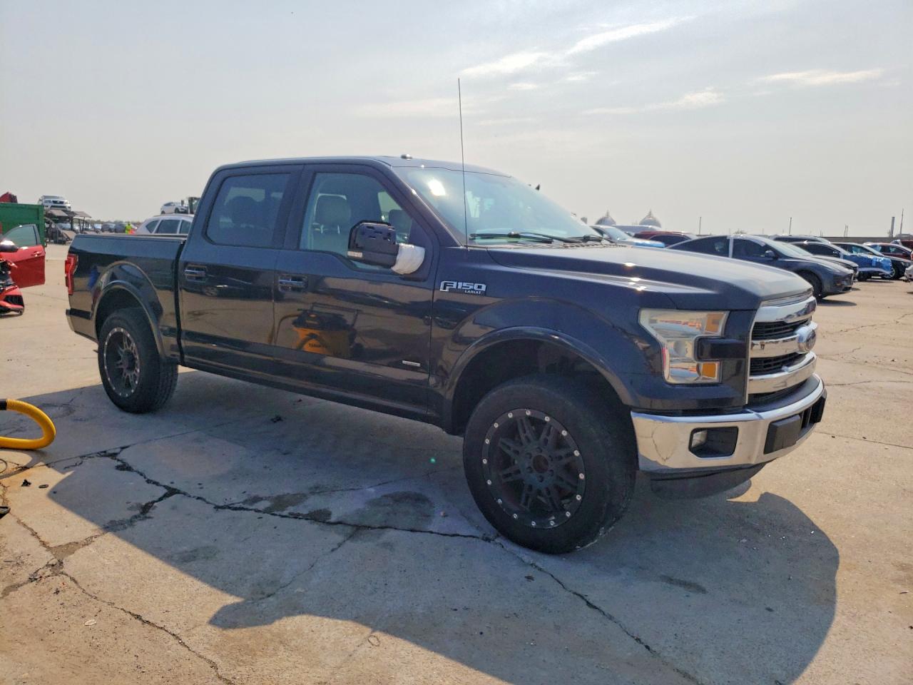 2015 Ford F150 Supercrew Black vin: 1FTEW1CP4FKE13037