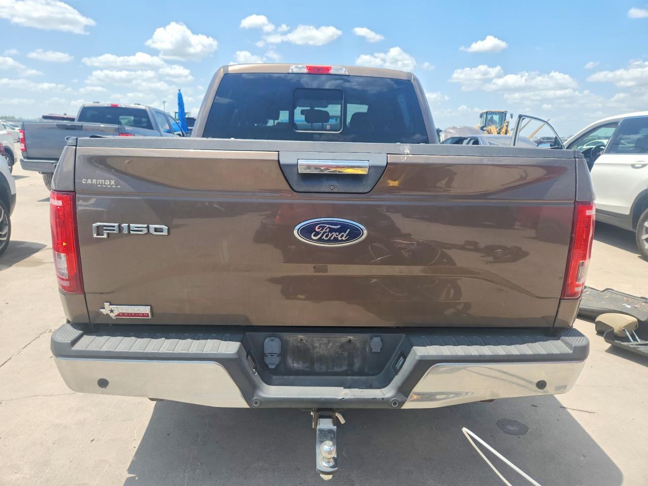 2015 Ford F150 Supercrew Brown vin: 1FTEW1CP4FKE24104
