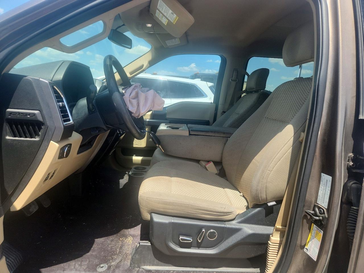 2015 Ford F150 Supercrew Brown vin: 1FTEW1CP4FKE24104