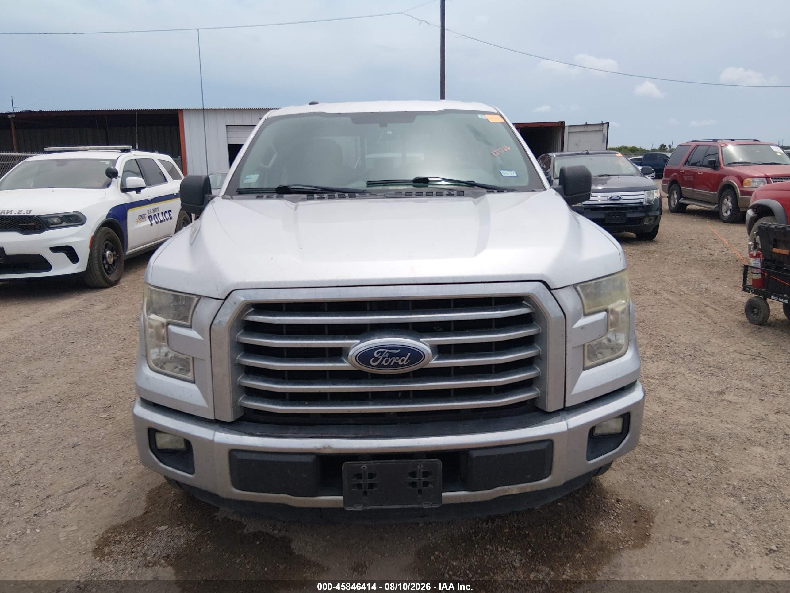2015 Ford F-150 Xlt Silver vin: 1FTEW1CP4FKE28637