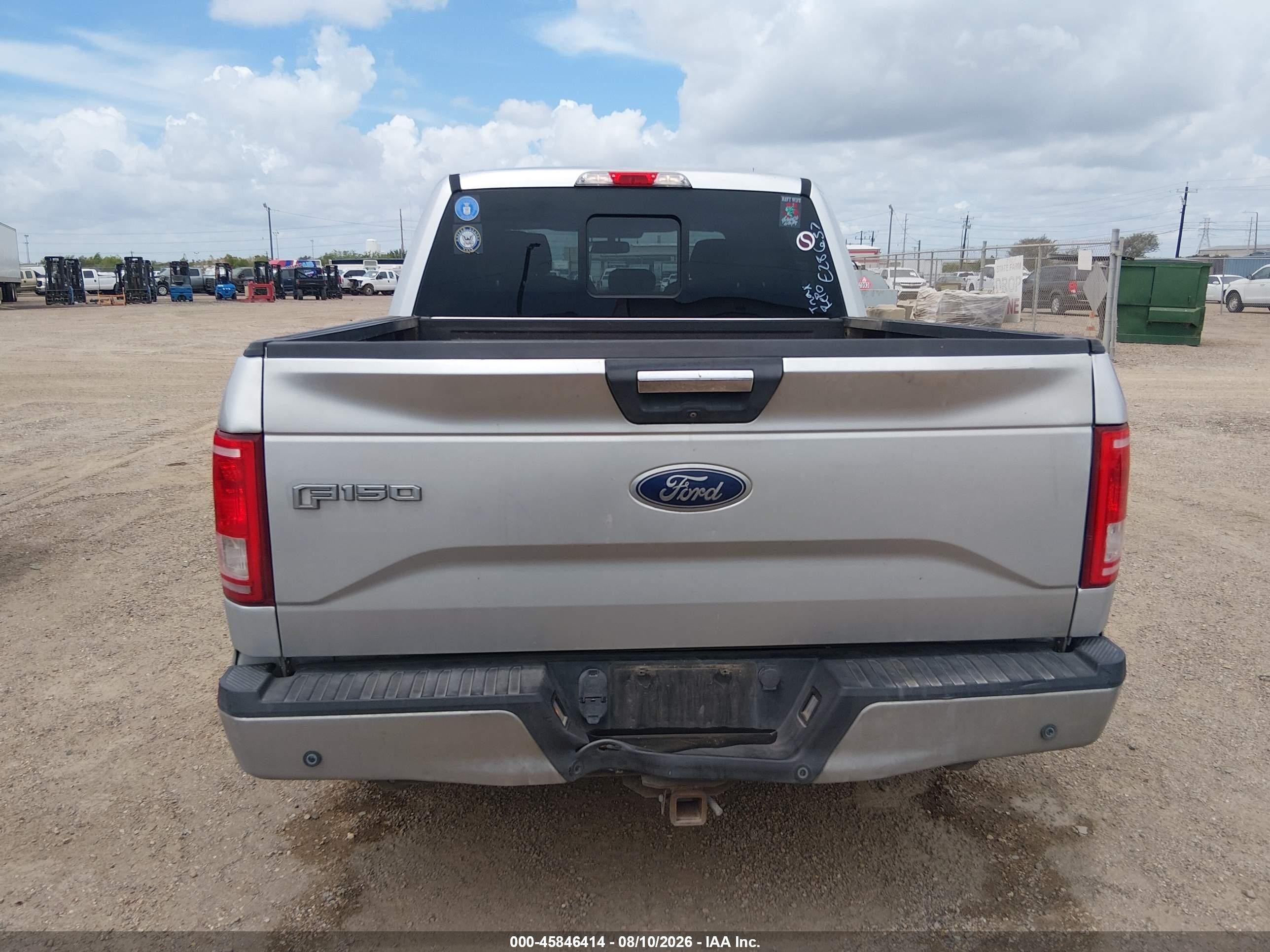 2015 Ford F-150 Xlt Silver vin: 1FTEW1CP4FKE28637