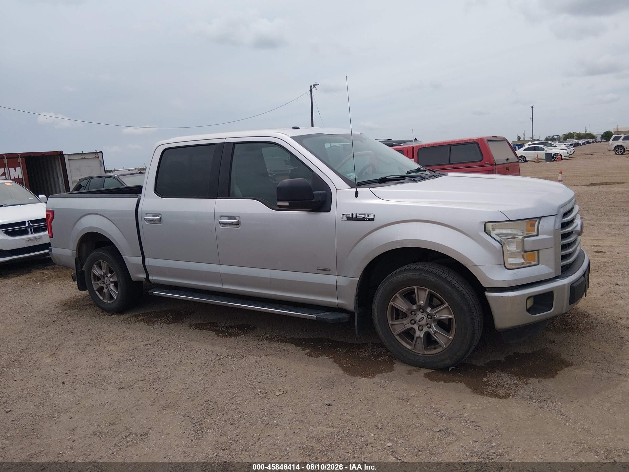2015 Ford F-150 Xlt Silver vin: 1FTEW1CP4FKE28637