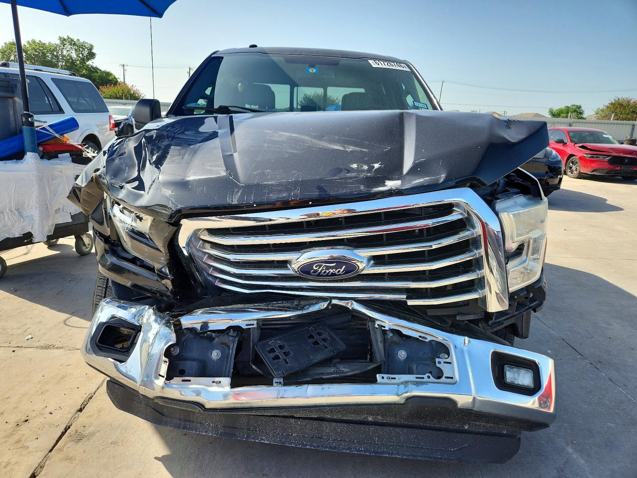 2015 Ford F150 Supercrew Black vin: 1FTEW1CP4FKE46670