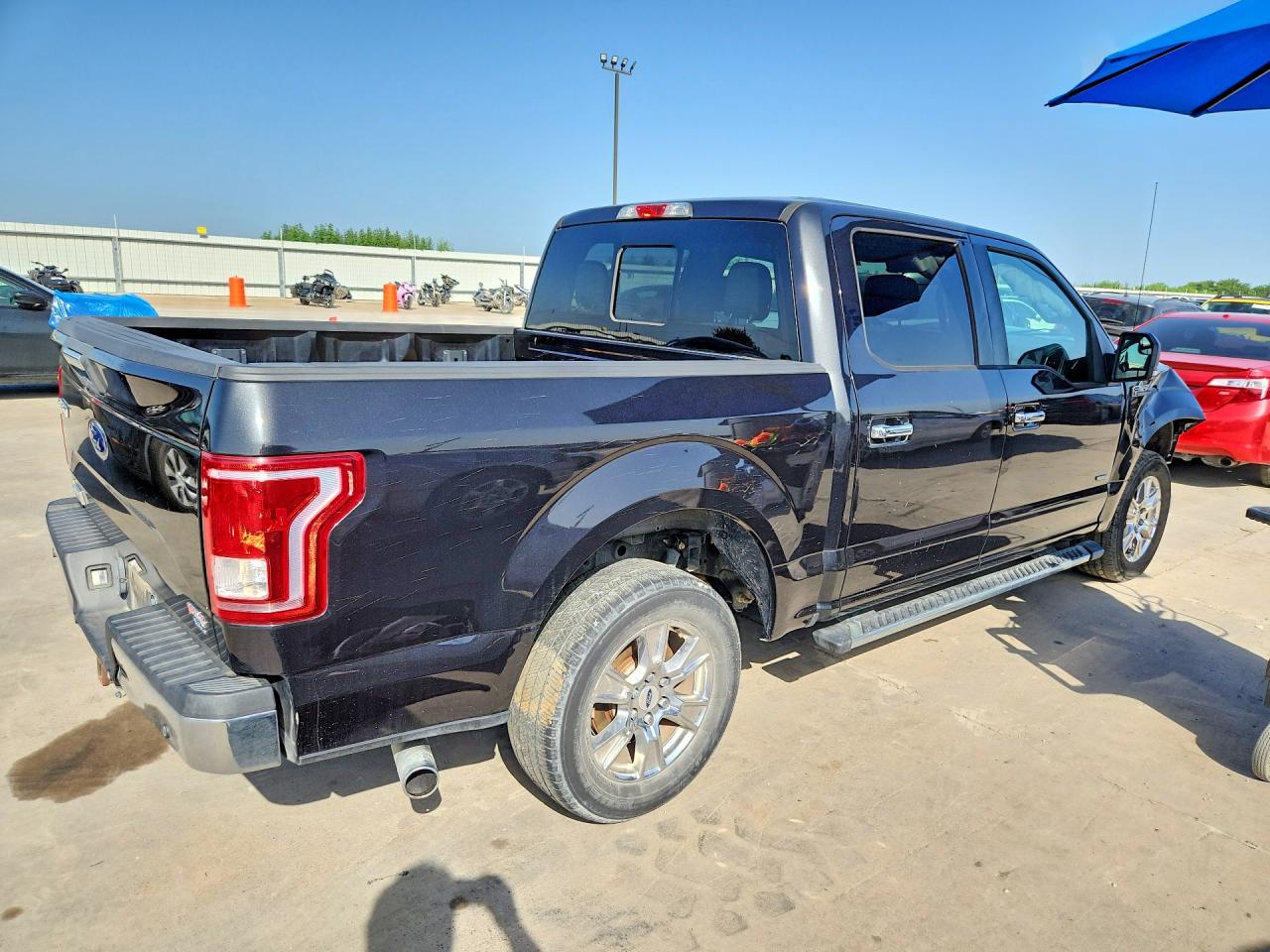 2015 Ford F150 Supercrew Black vin: 1FTEW1CP4FKE46670