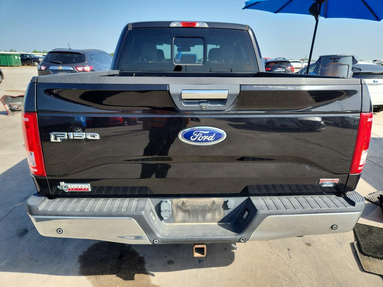 2015 Ford F150 Supercrew Black vin: 1FTEW1CP4FKE46670