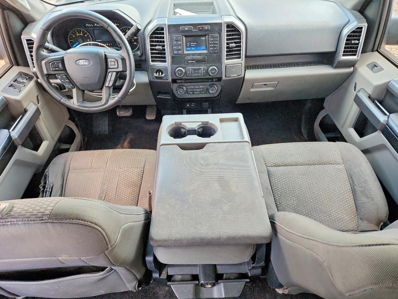 2015 Ford F150 Supercrew Gray vin: 1FTEW1CP4FKE72315