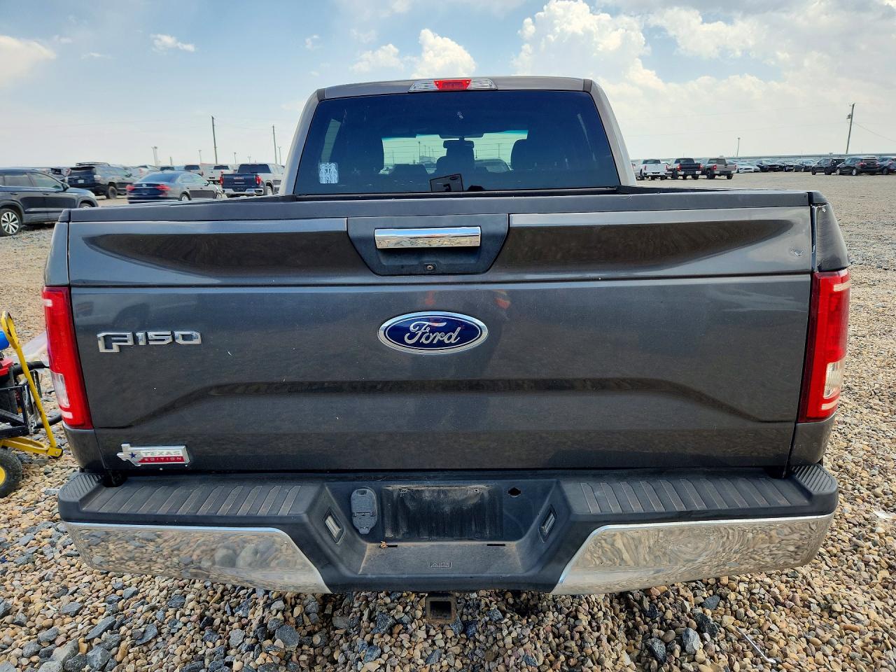 2015 Ford F150 Supercrew Gray vin: 1FTEW1CP4FKE72315