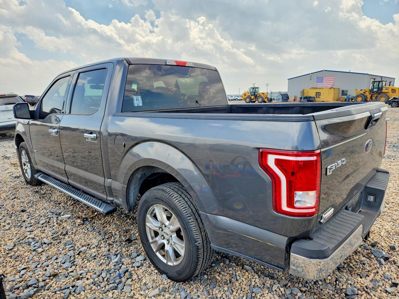 2015 Ford F150 Supercrew Gray vin: 1FTEW1CP4FKE72315