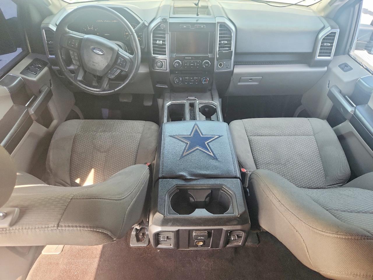 2015 Ford F150 Supercrew Gray vin: 1FTEW1CP4FKE84741