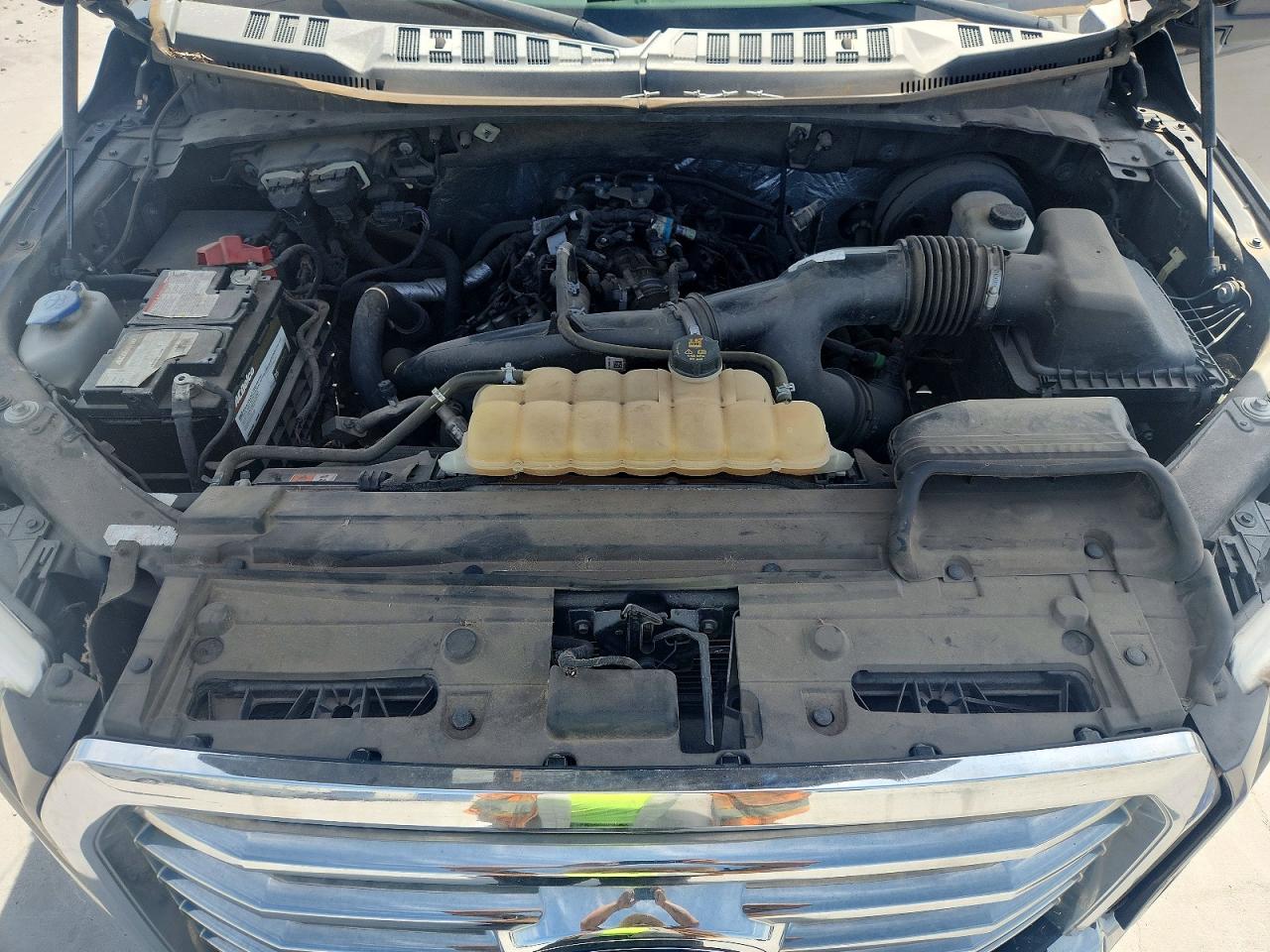 2015 Ford F150 Supercrew Gray vin: 1FTEW1CP4FKE84741