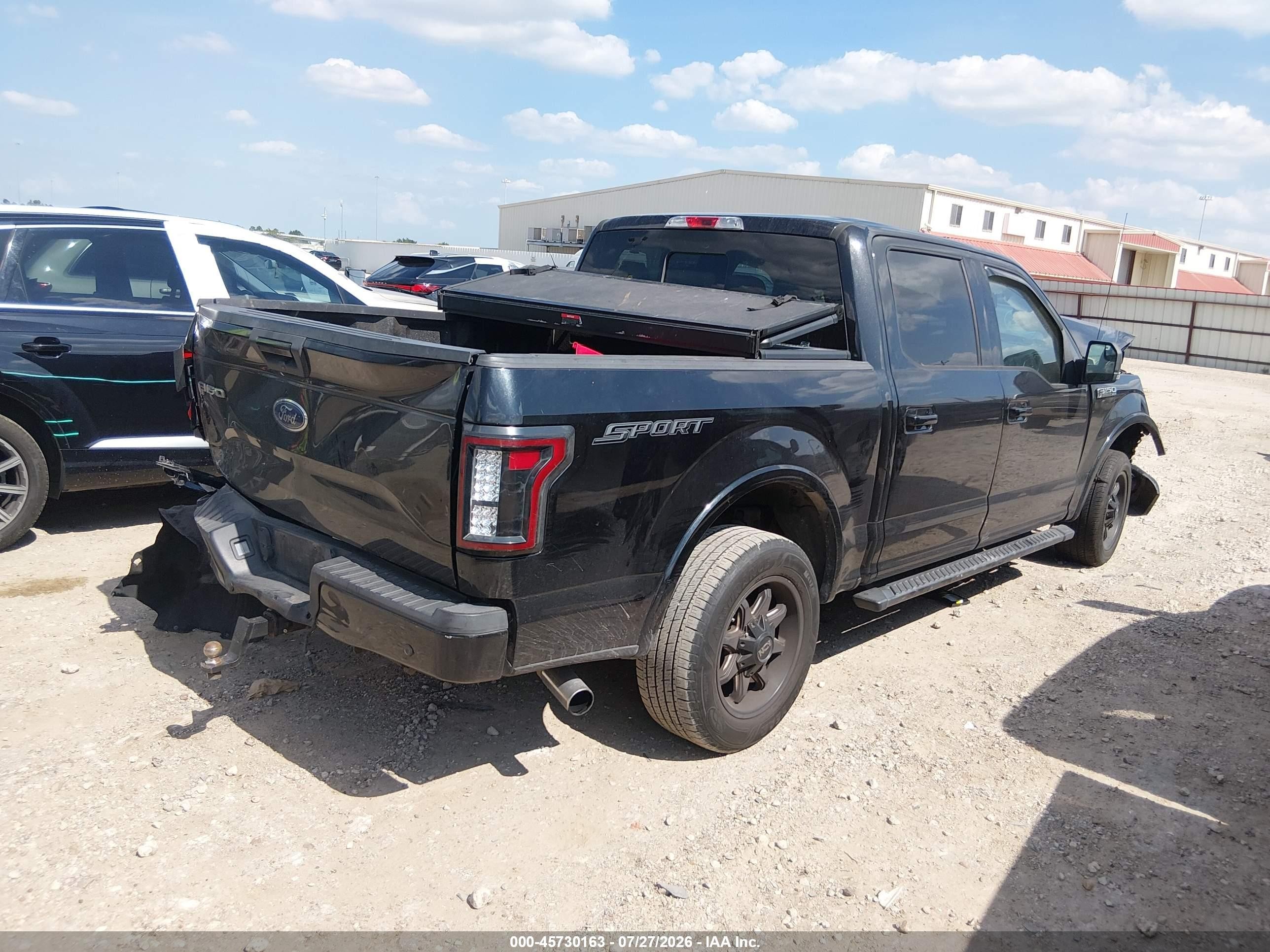 2015 Ford F-150 Xlt Black vin: 1FTEW1CP4FKF03711
