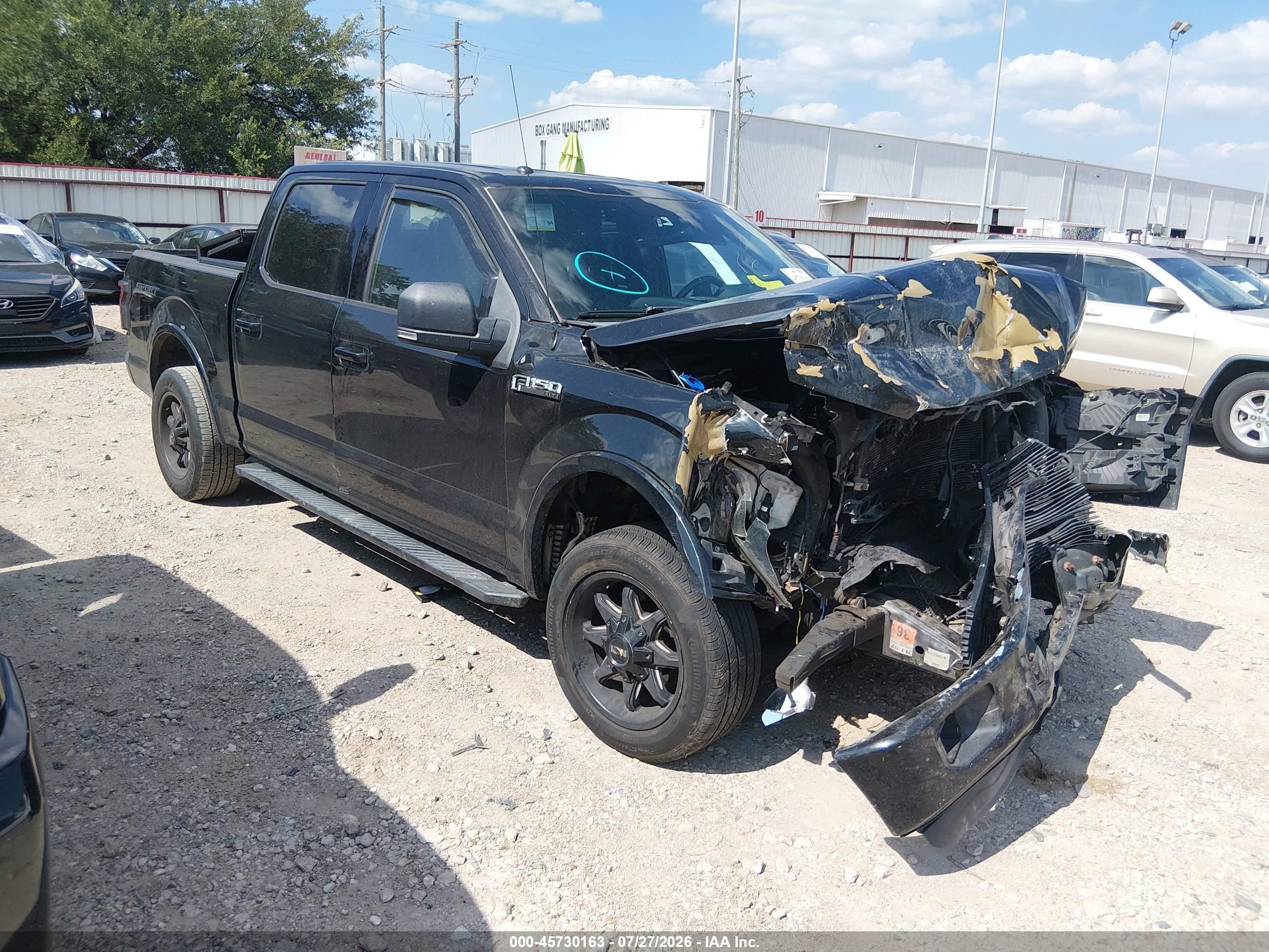 2015 Ford F-150 Xlt Black vin: 1FTEW1CP4FKF03711