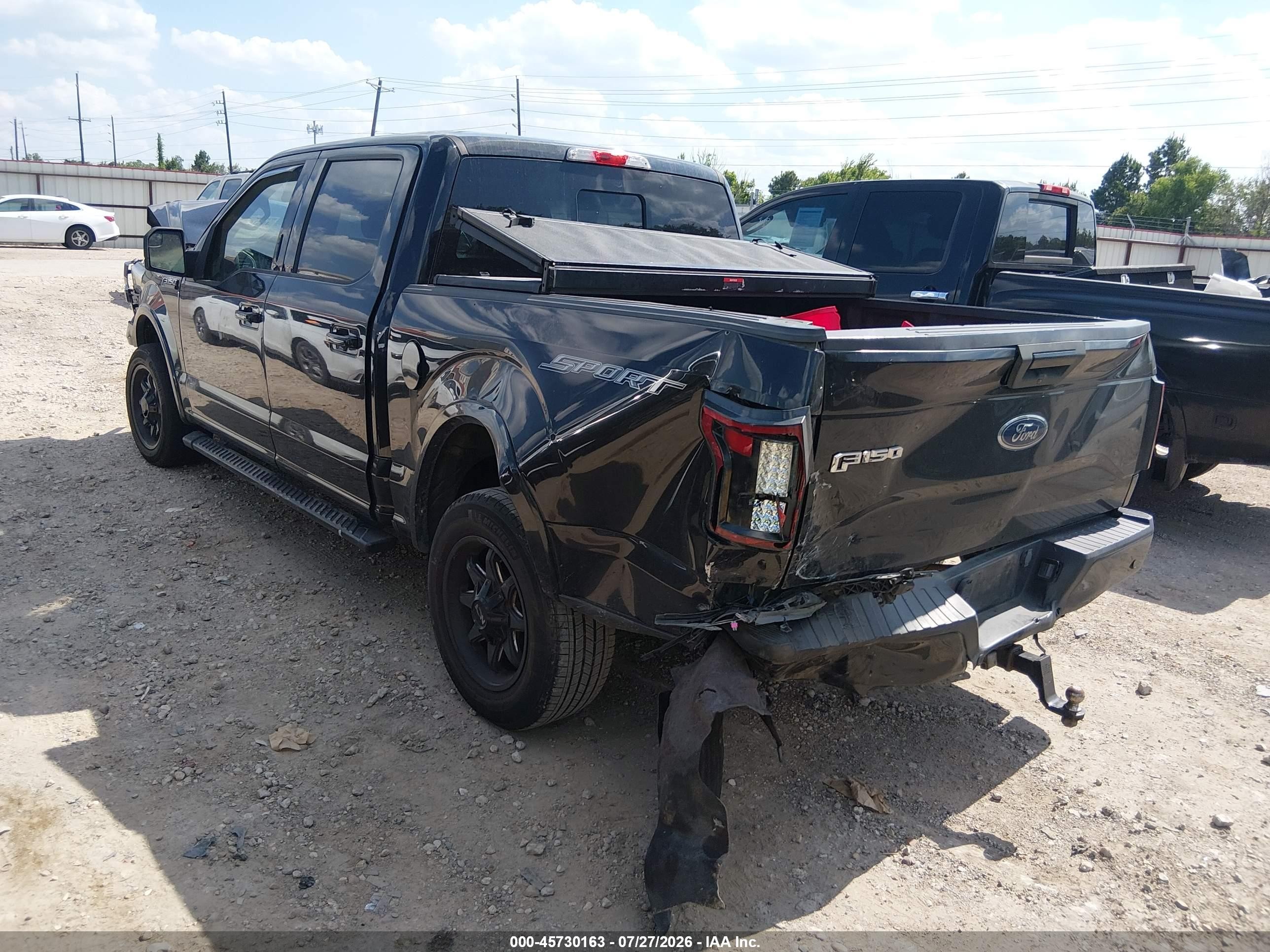 2015 Ford F-150 Xlt Black vin: 1FTEW1CP4FKF03711