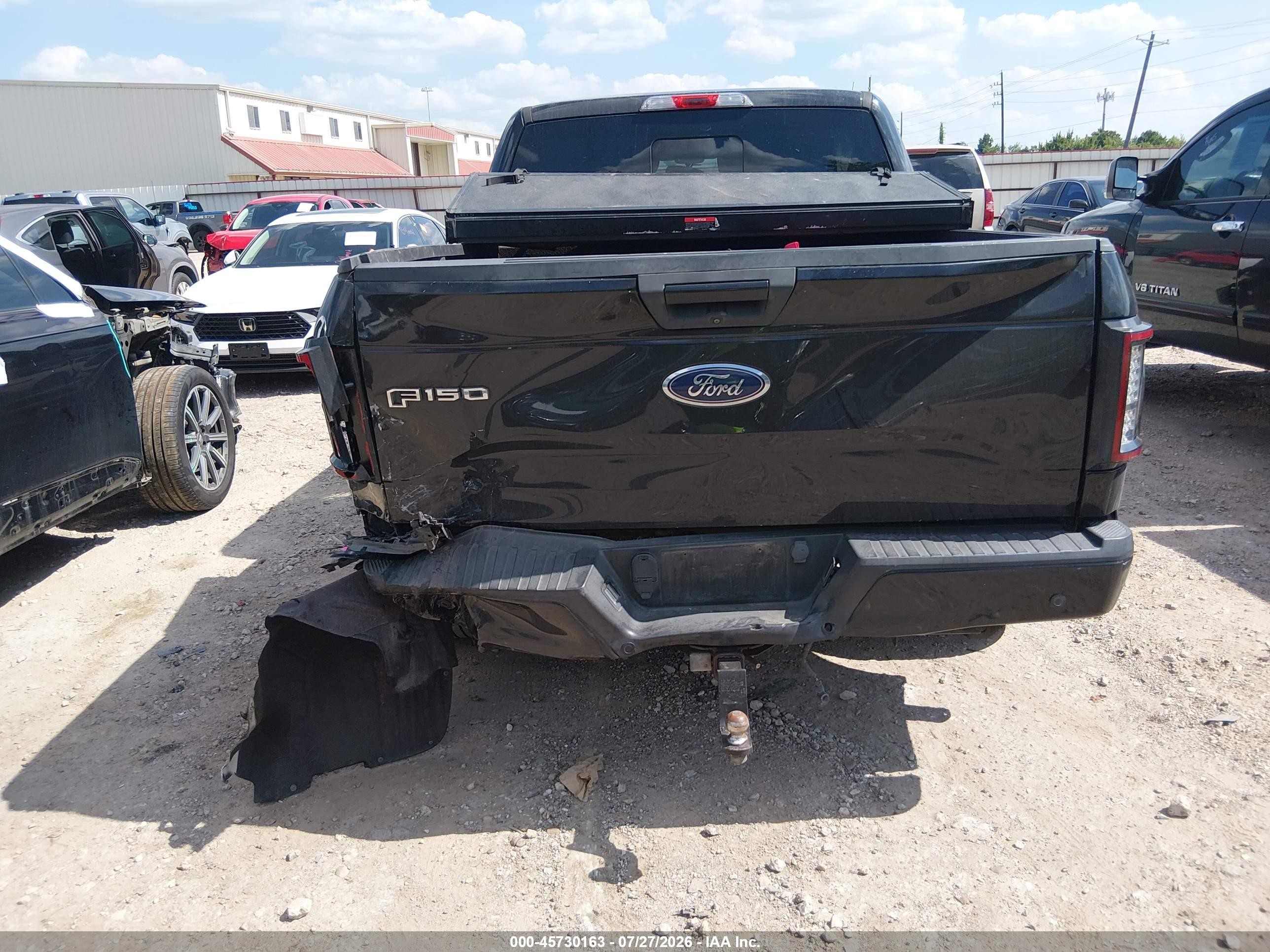 2015 Ford F-150 Xlt Black vin: 1FTEW1CP4FKF03711