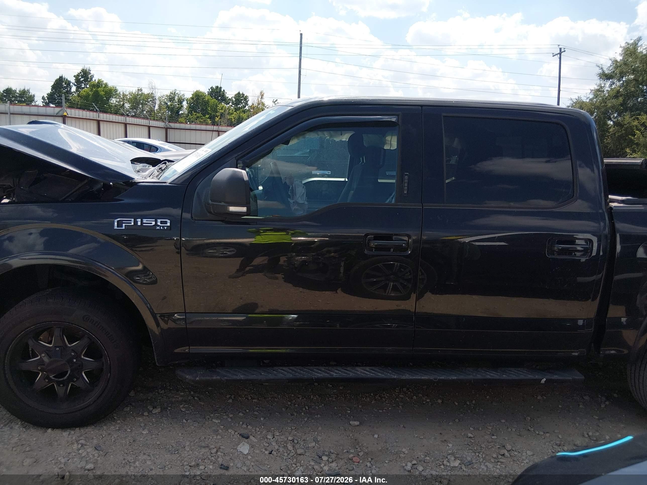 2015 Ford F-150 Xlt Black vin: 1FTEW1CP4FKF03711