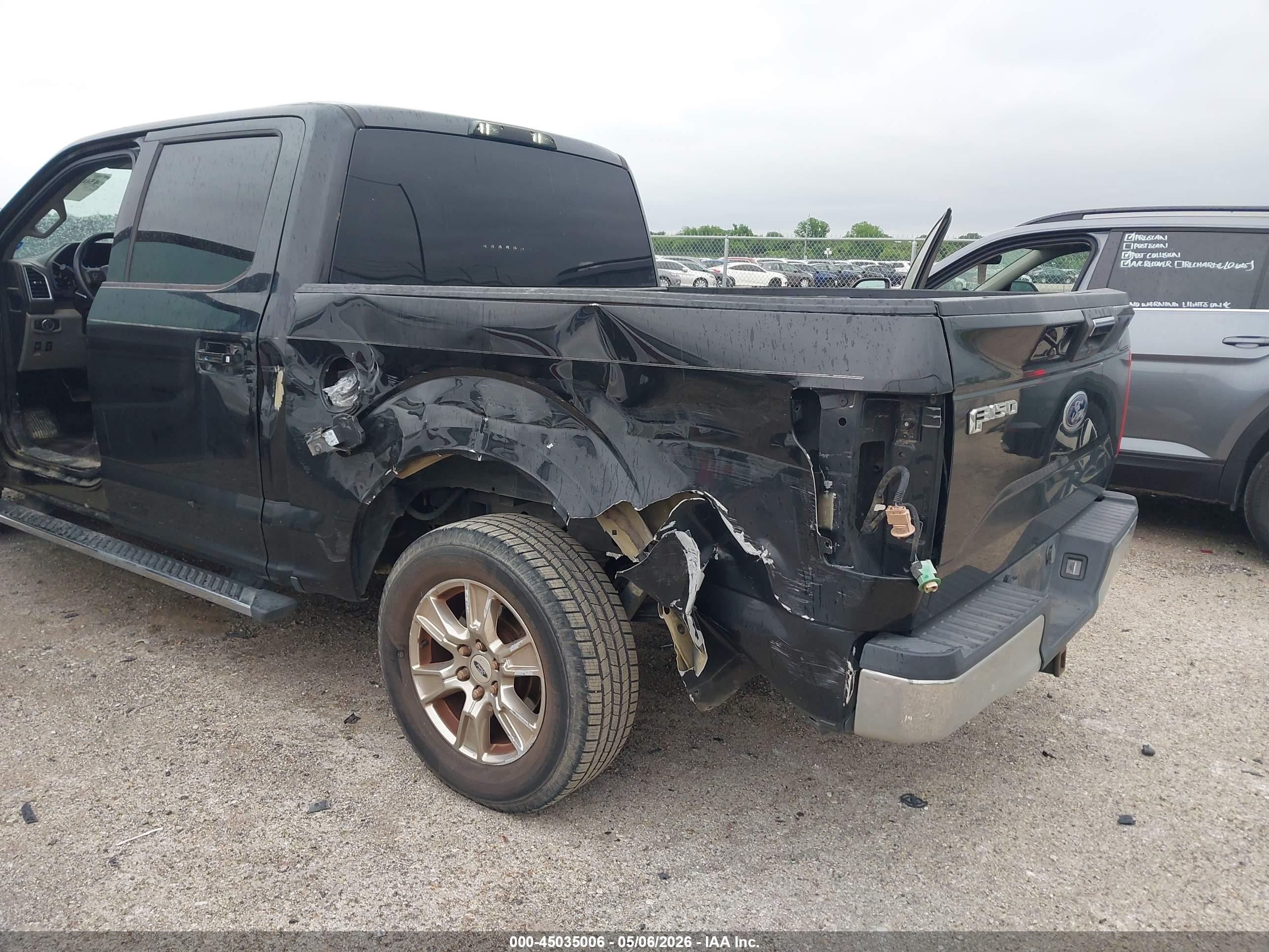 2015 Ford F-150 Xlt Black vin: 1FTEW1CP4FKF23134