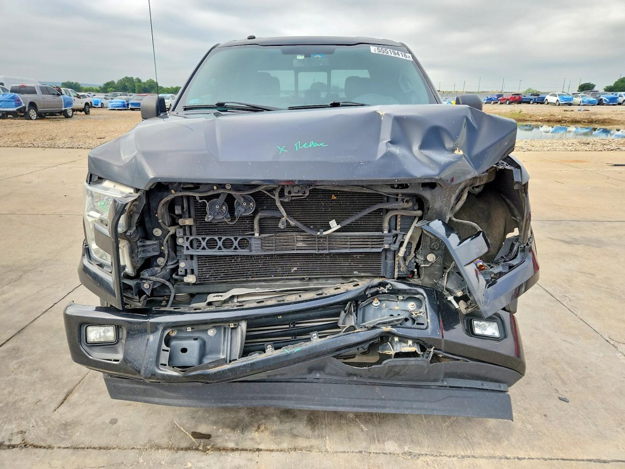 2017 Ford F150 Supercrew Черный vin: 1FTEW1CP4HKC52725