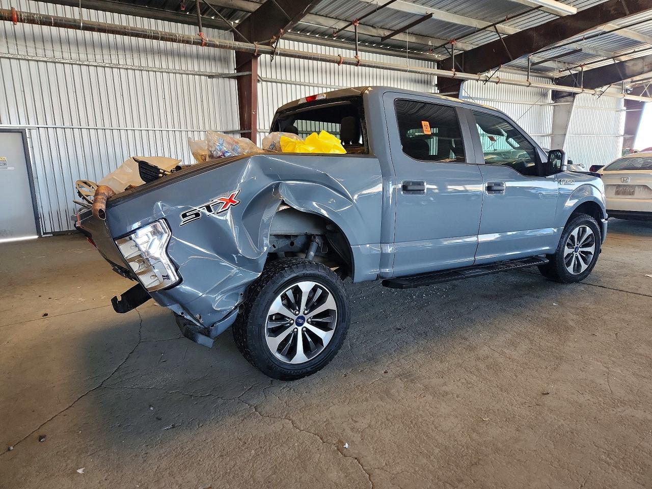 2019 Ford F150 Supercrew Gray vin: 1FTEW1CP4KKD82835