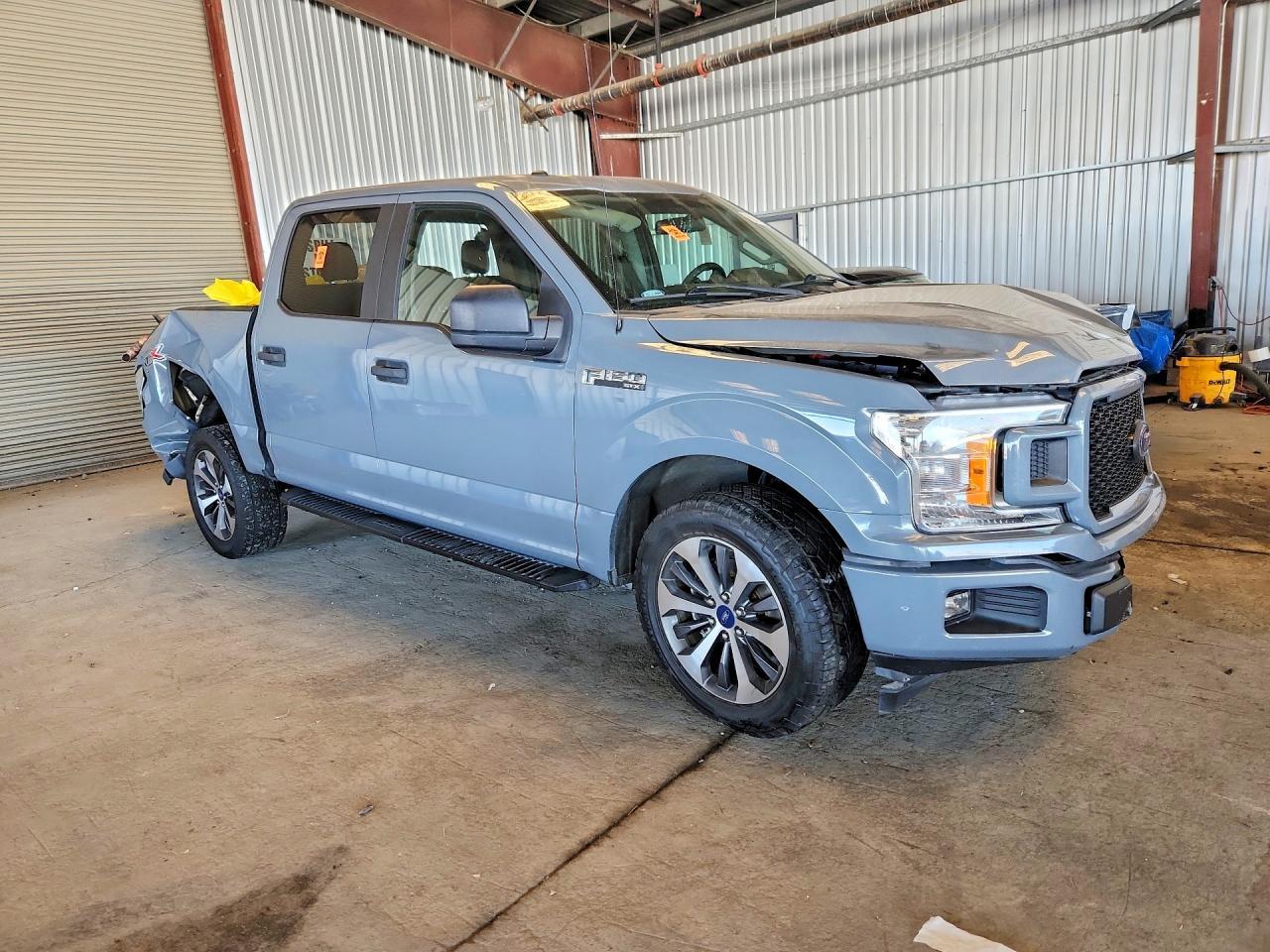 2019 Ford F150 Supercrew Gray vin: 1FTEW1CP4KKD82835