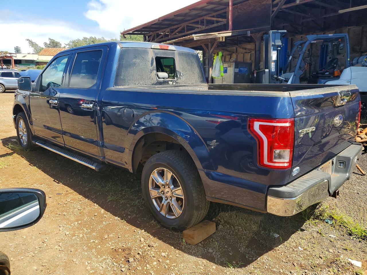 2015 Ford F150 Supercrew Blue vin: 1FTEW1CP5FFB67897