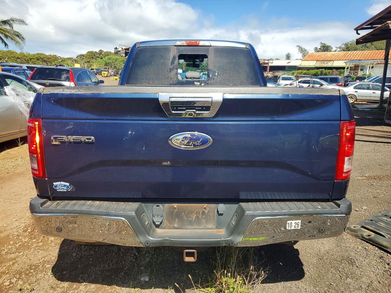 2015 Ford F150 Supercrew Blue vin: 1FTEW1CP5FFB67897