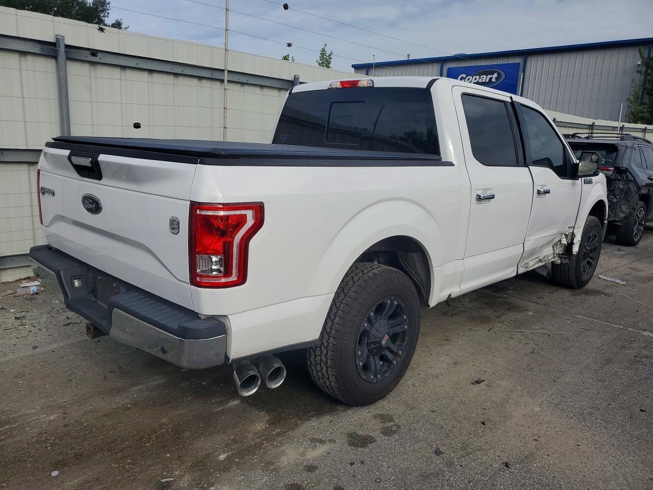 2015 Ford F150 Supercrew White vin: 1FTEW1CP5FFC11249