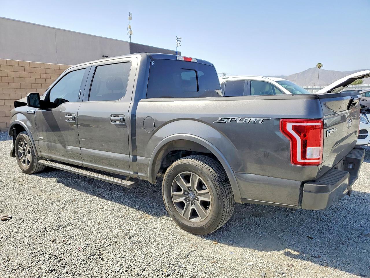 2015 Ford F150 Supercrew Charcoal vin: 1FTEW1CP5FKD90206