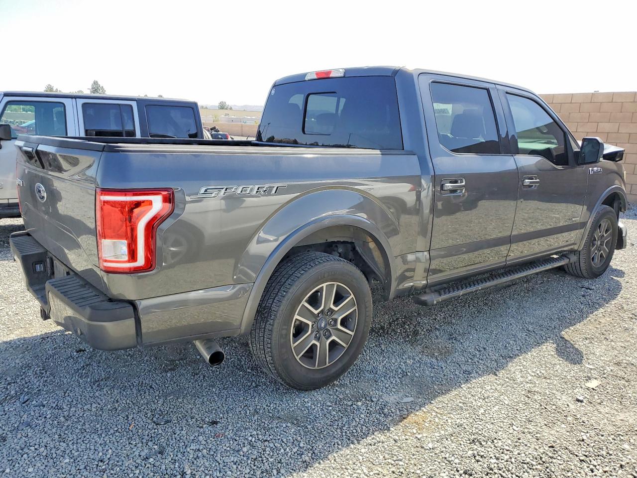 2015 Ford F150 Supercrew Charcoal vin: 1FTEW1CP5FKD90206