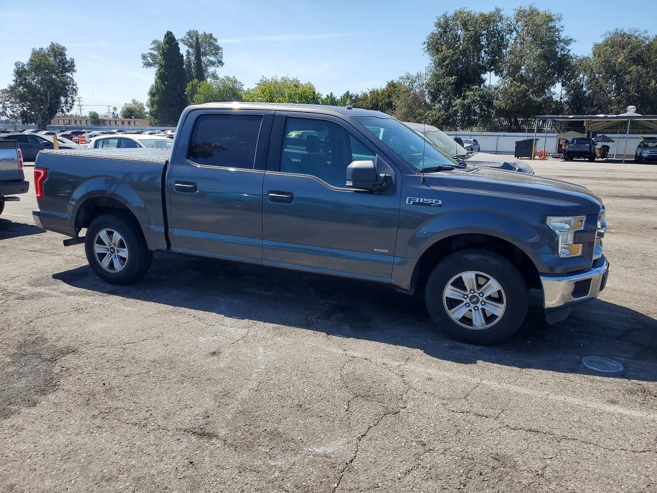 2015 Ford F150 Supercrew Charcoal vin: 1FTEW1CP5FKE65373