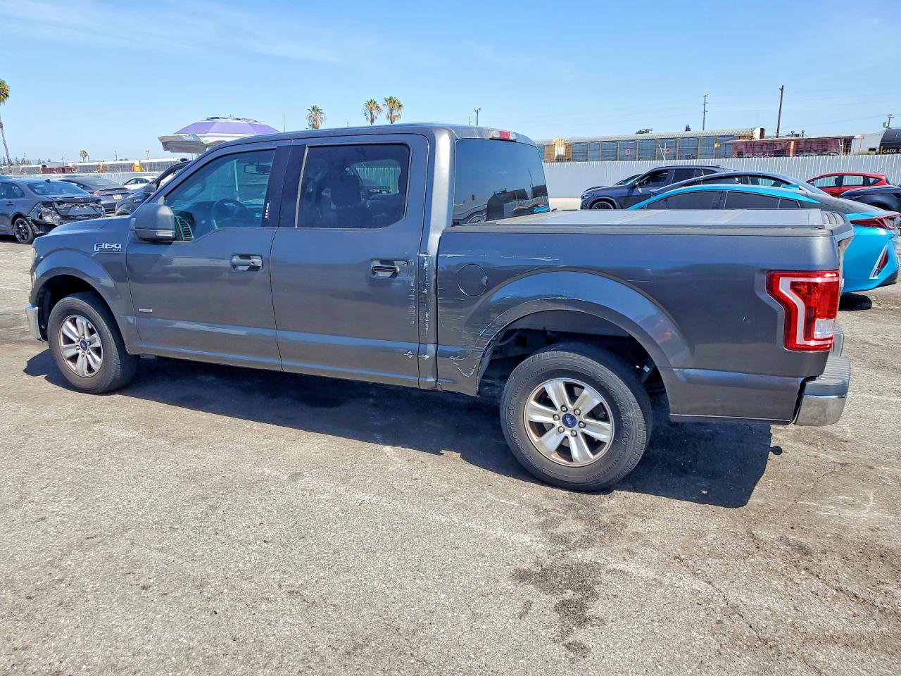 2015 Ford F150 Supercrew Charcoal vin: 1FTEW1CP5FKE65373
