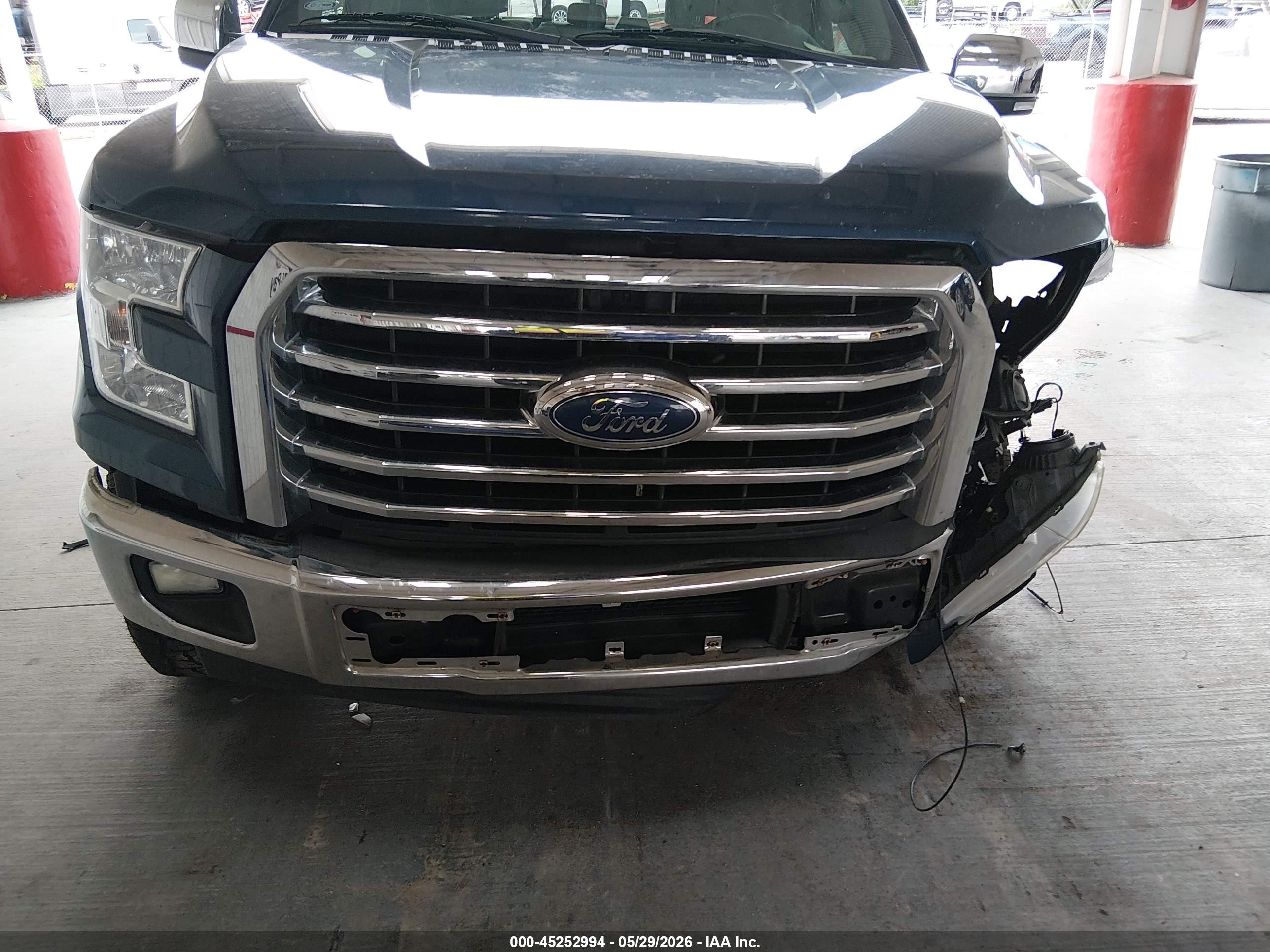 2017 Ford F-150 Xlt Blue vin: 1FTEW1CP5HKC95180