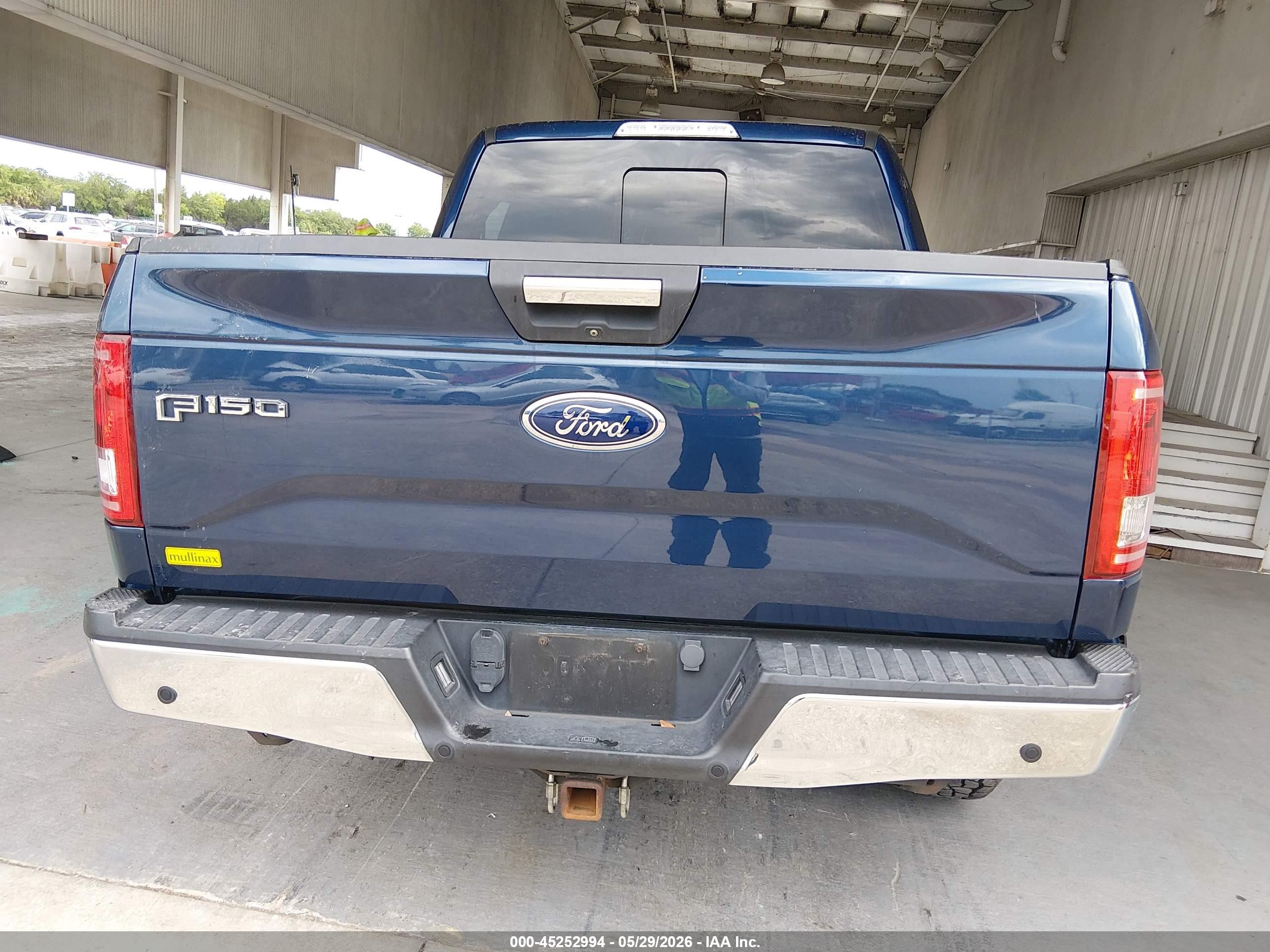 2017 Ford F-150 Xlt Blue vin: 1FTEW1CP5HKC95180
