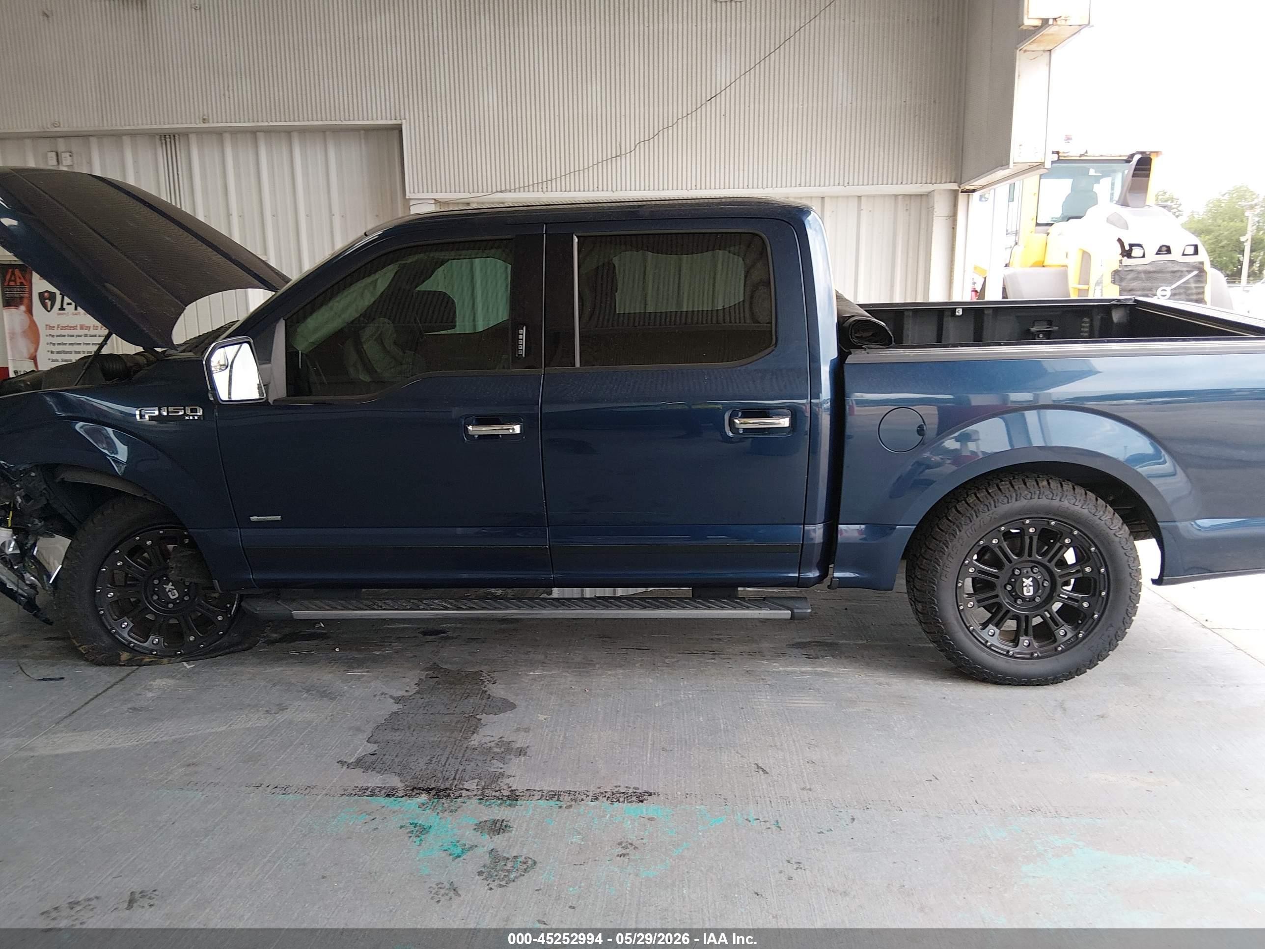 2017 Ford F-150 Xlt Blue vin: 1FTEW1CP5HKC95180