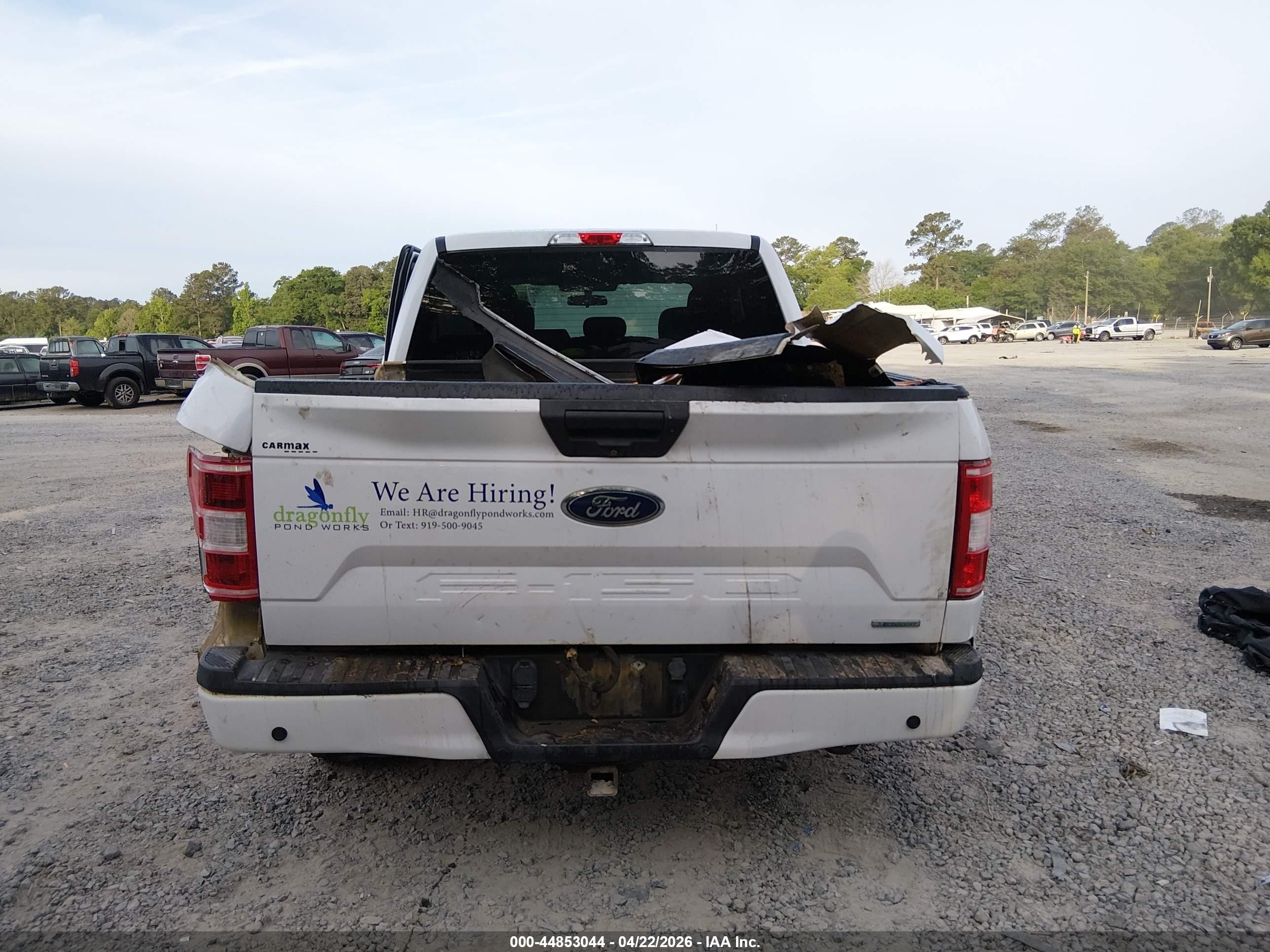 2018 Ford F-150 Xl White vin: 1FTEW1CP5JKF27301