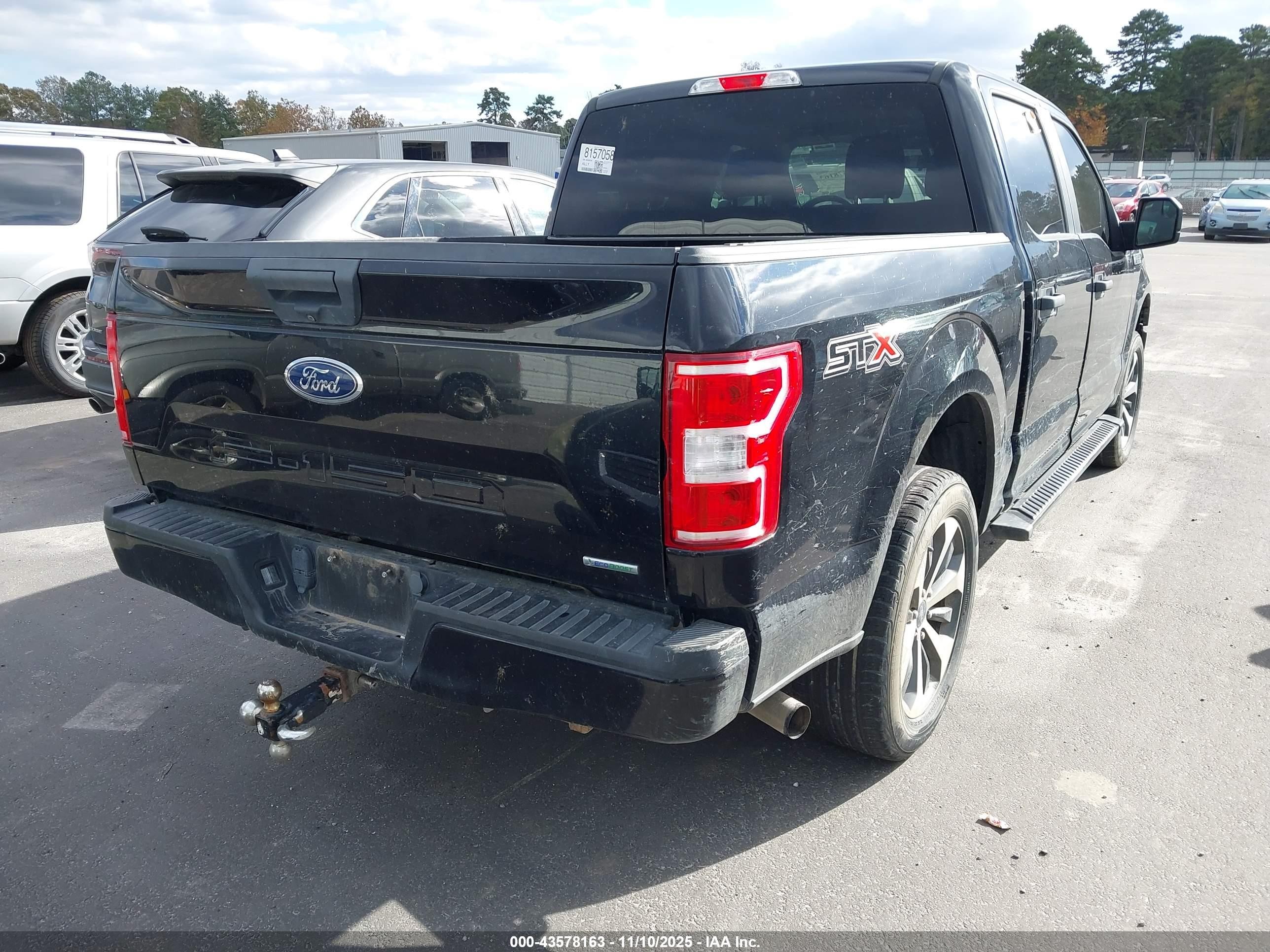 2019 Ford F-150 Xl Black vin: 1FTEW1CP5KKC85191