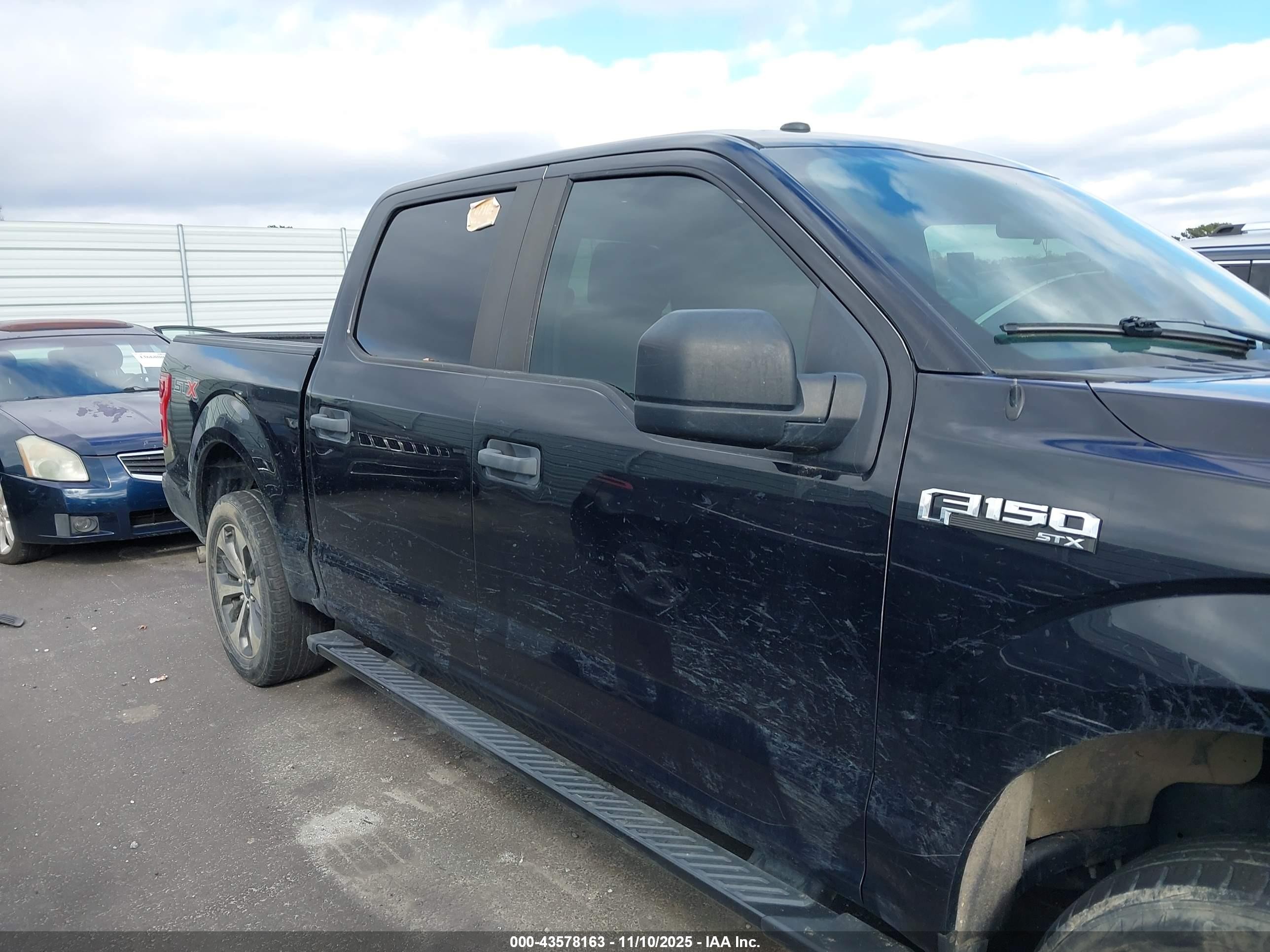 2019 Ford F-150 Xl Black vin: 1FTEW1CP5KKC85191