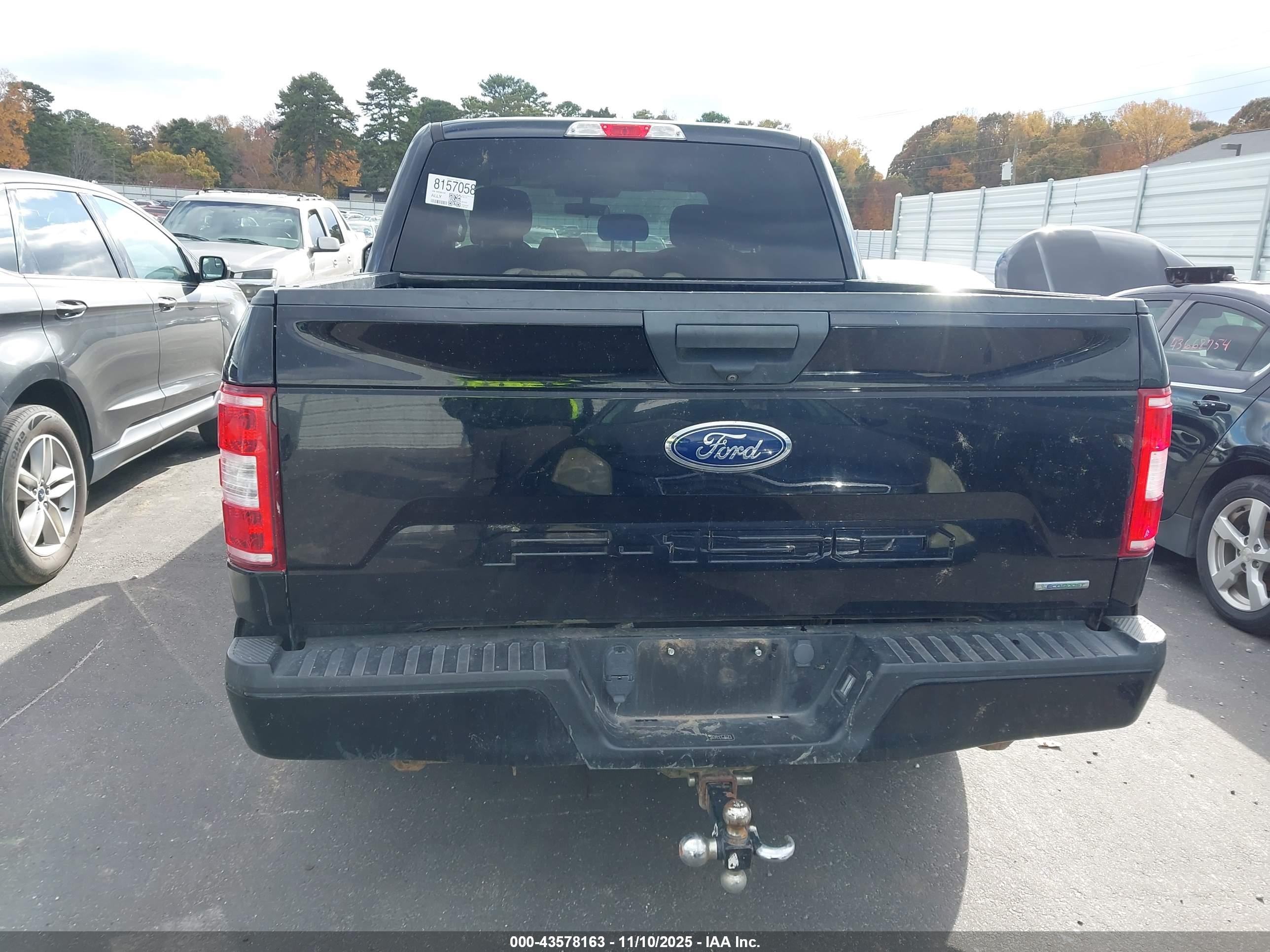 2019 Ford F-150 Xl Black vin: 1FTEW1CP5KKC85191