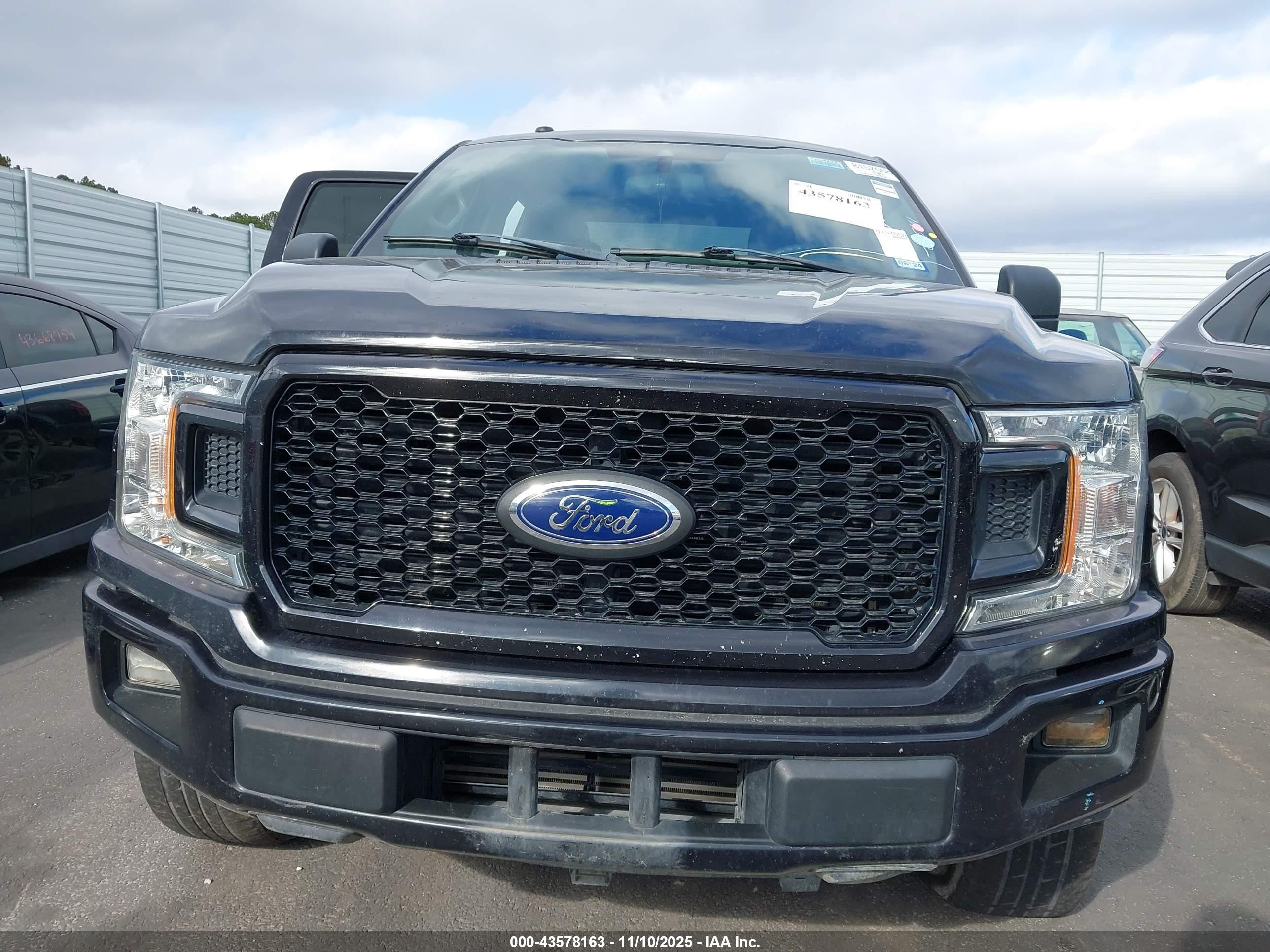 2019 Ford F-150 Xl Black vin: 1FTEW1CP5KKC85191