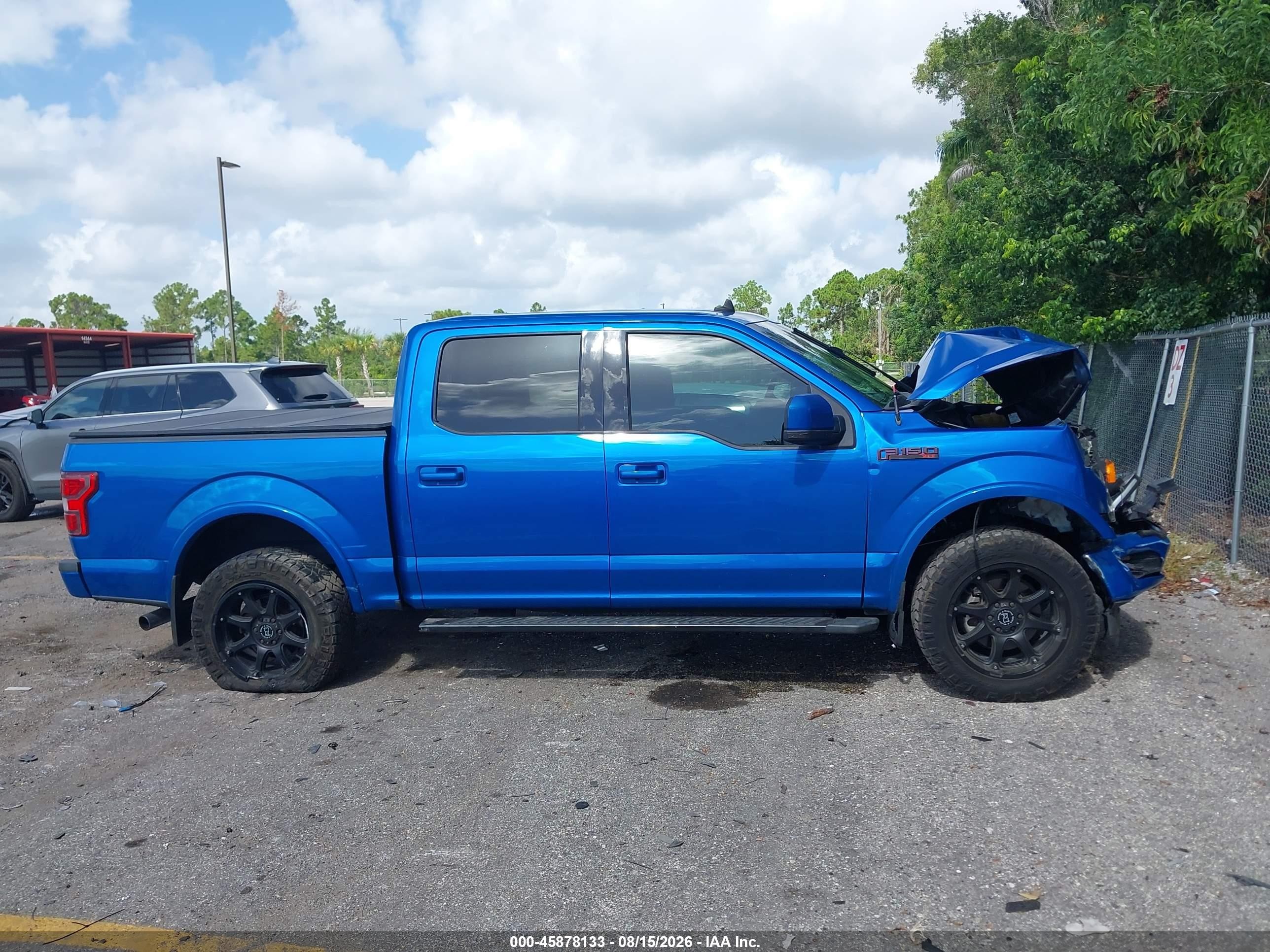 2020 Ford F-150 Xlt Blue vin: 1FTEW1CP5LFC64058