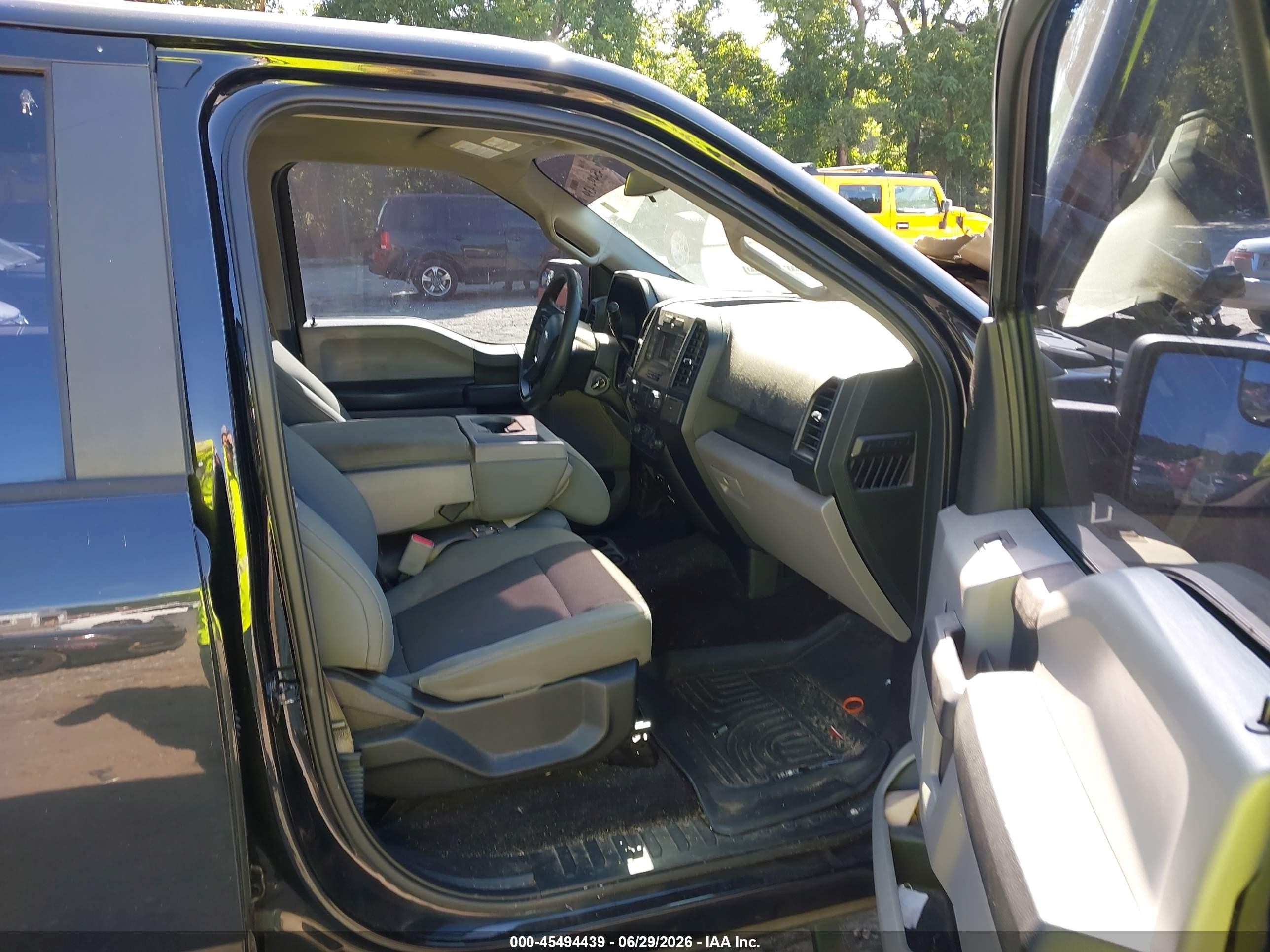 2015 Ford F-150 Xl Black vin: 1FTEW1CP6FFD00764