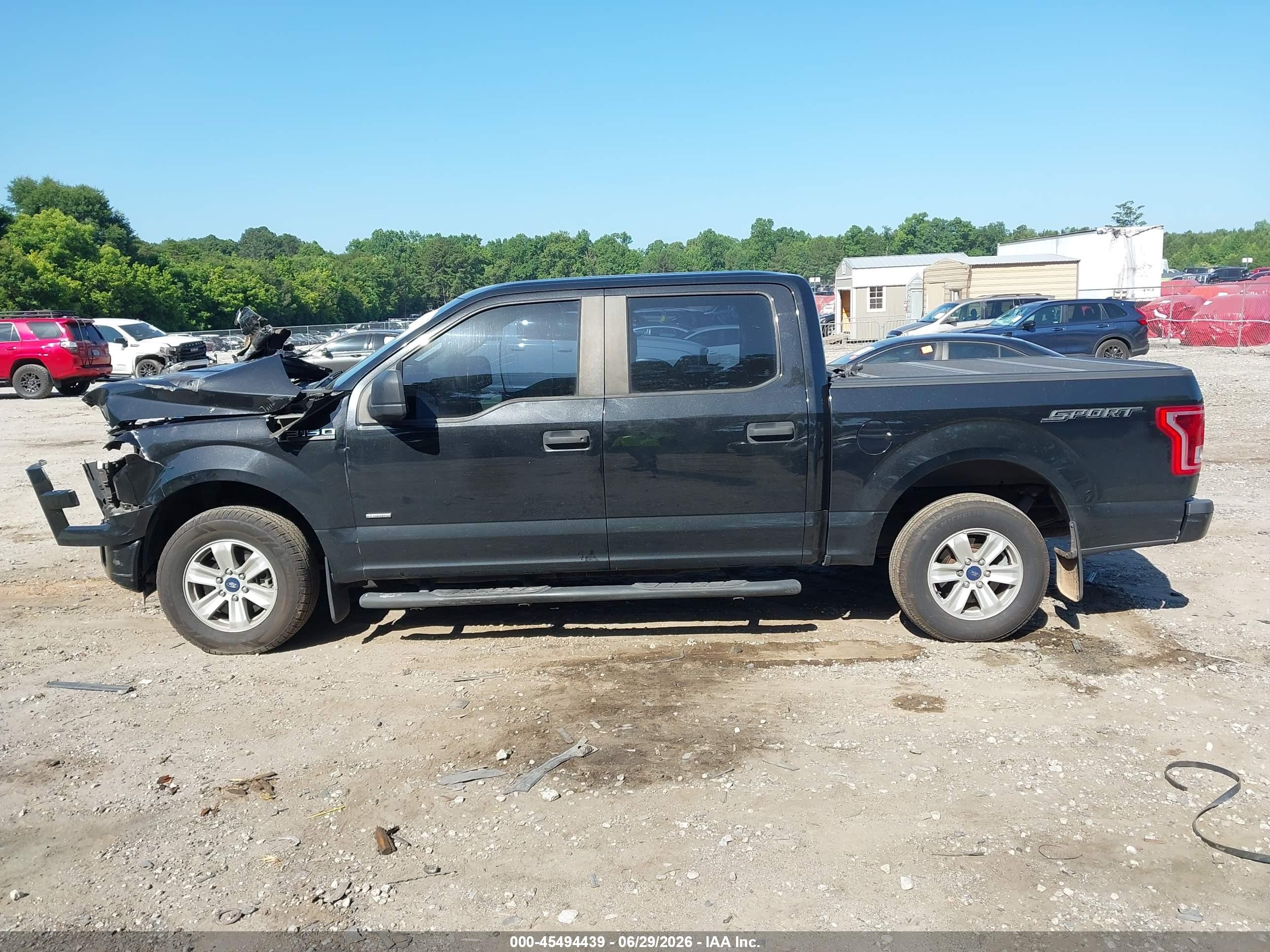 2015 Ford F-150 Xl Black vin: 1FTEW1CP6FFD00764